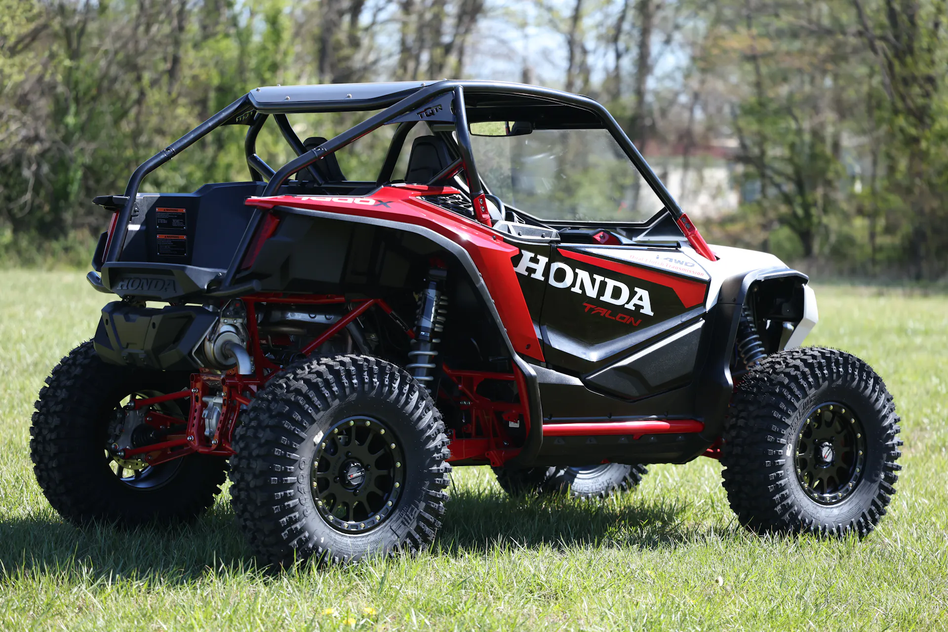 2025 Honda Talon 1000X Fox Live Valve passenger rear 3/4