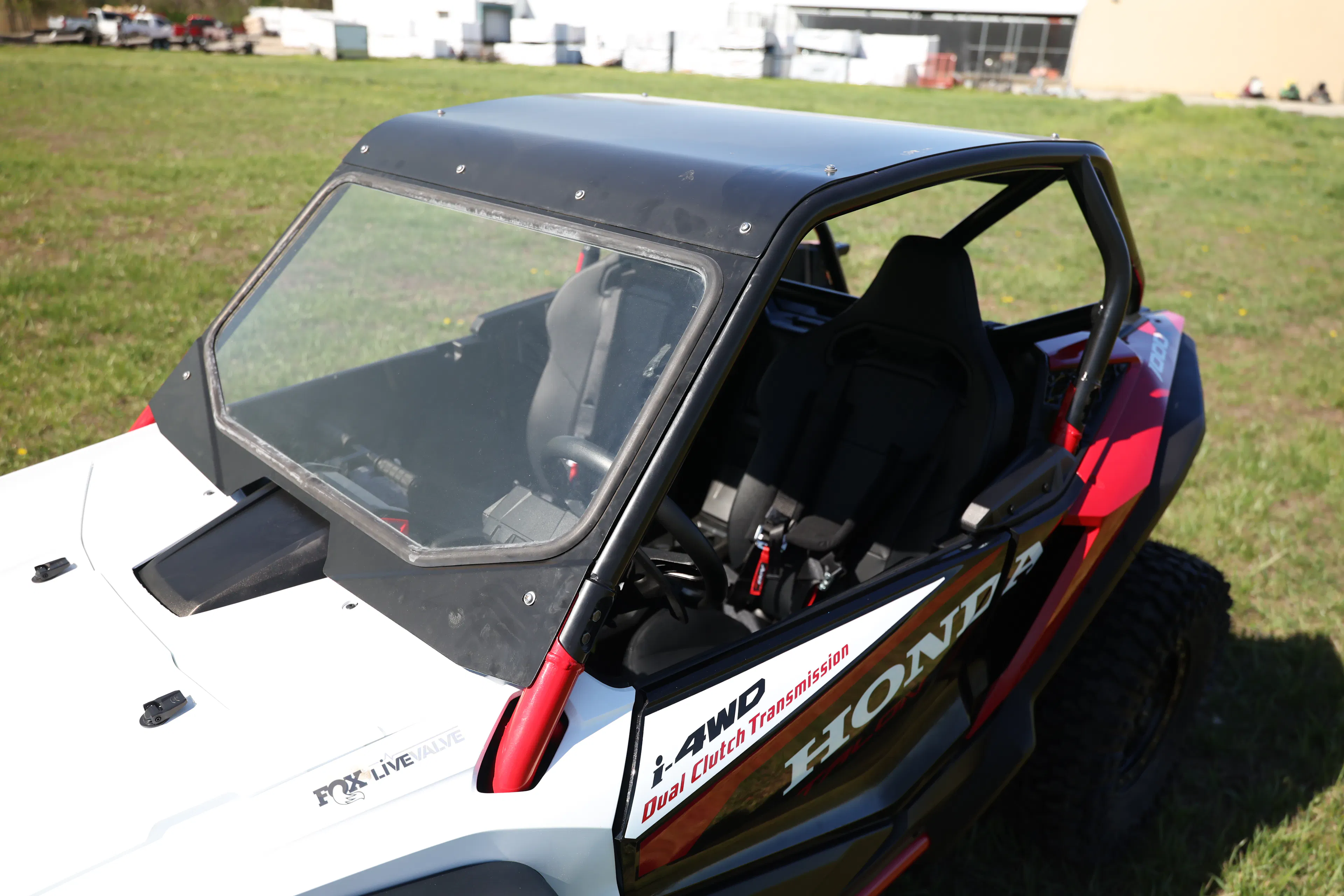 2025 Honda Talon 1000X Fox Live Valve windshield