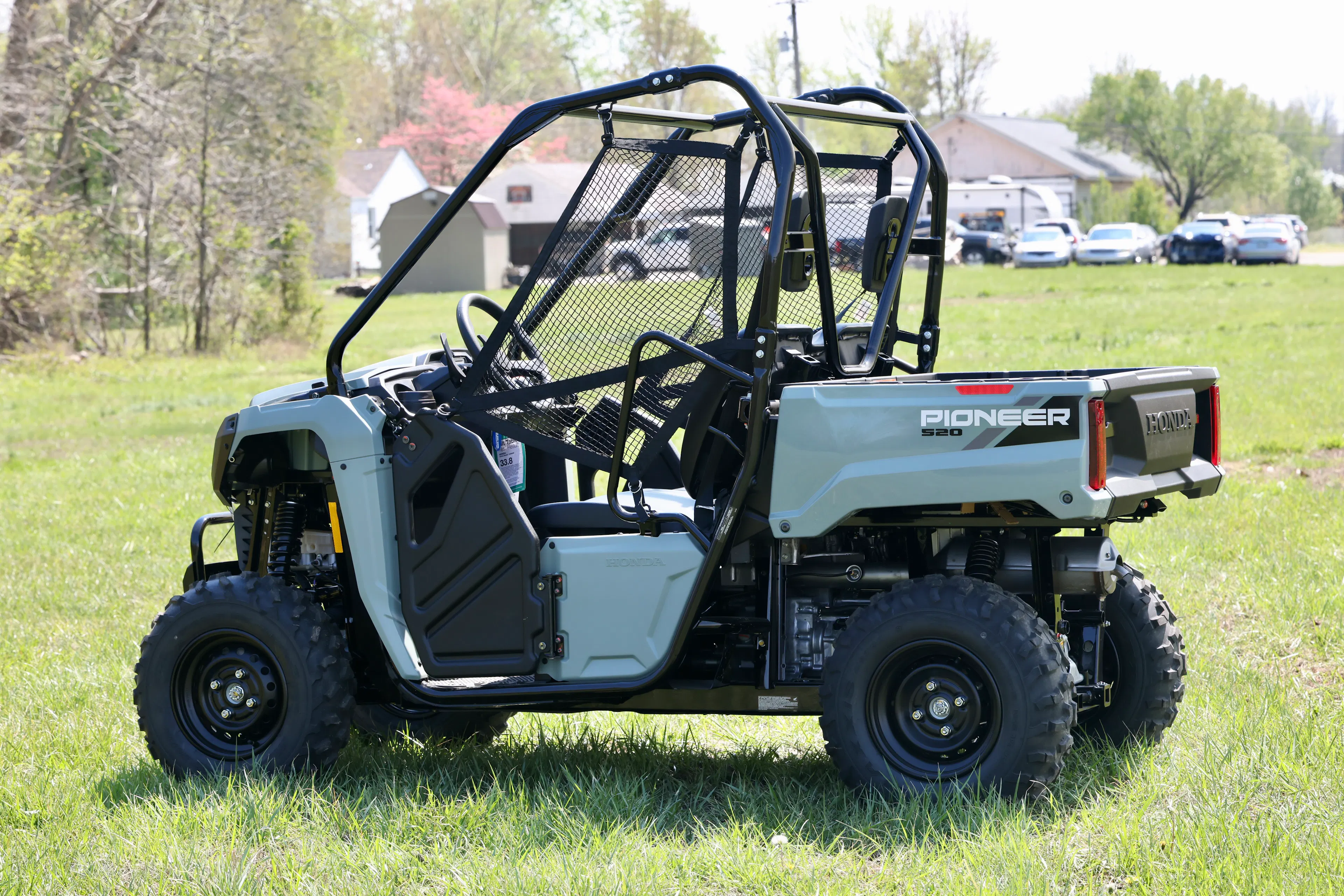 2026 Honda Pioneer 520 rear driver side