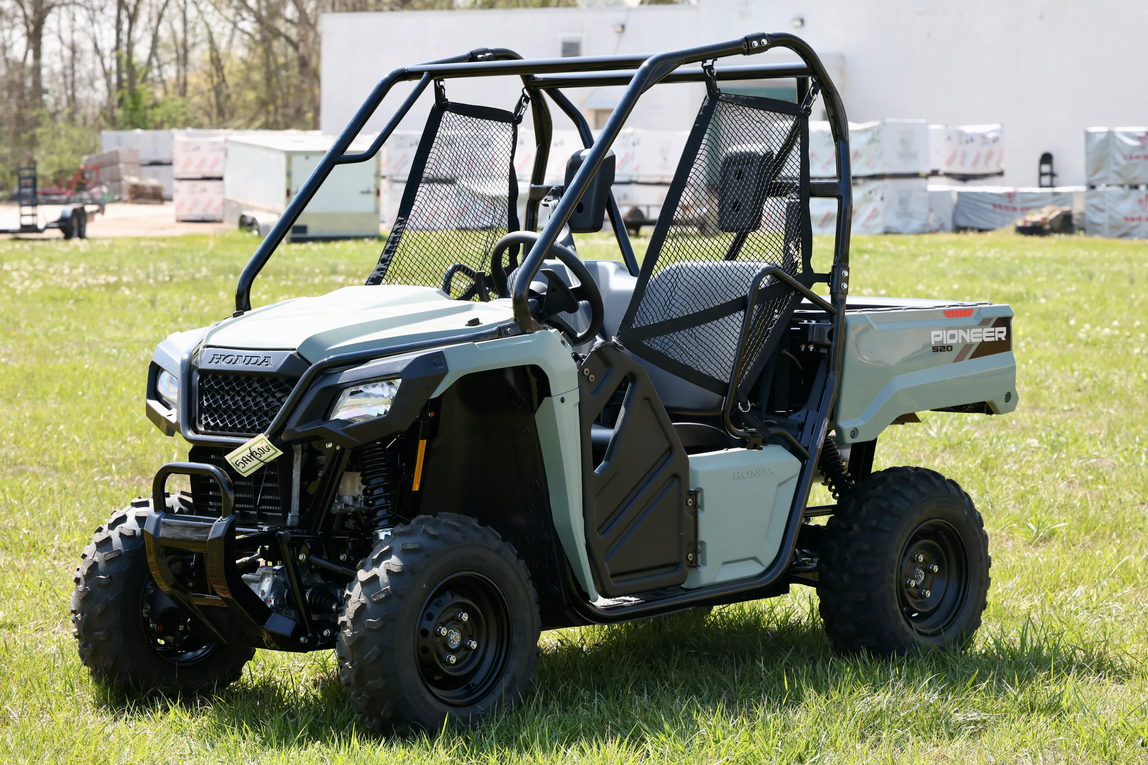 2026 Honda Pioneer 520 front driver 3/4