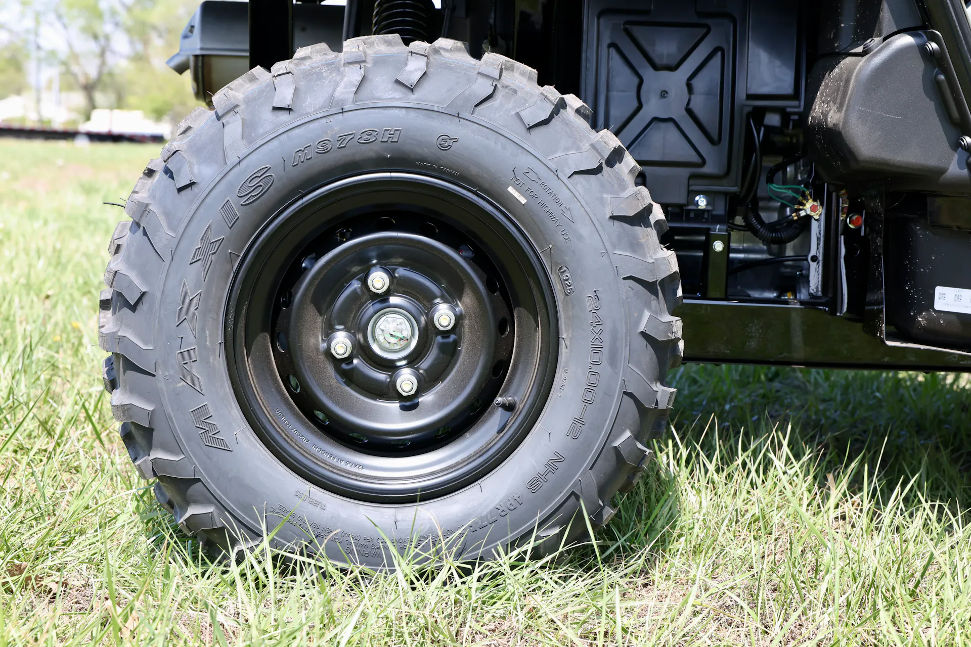 2026 Honda Pioneer 520 rear passenger tire