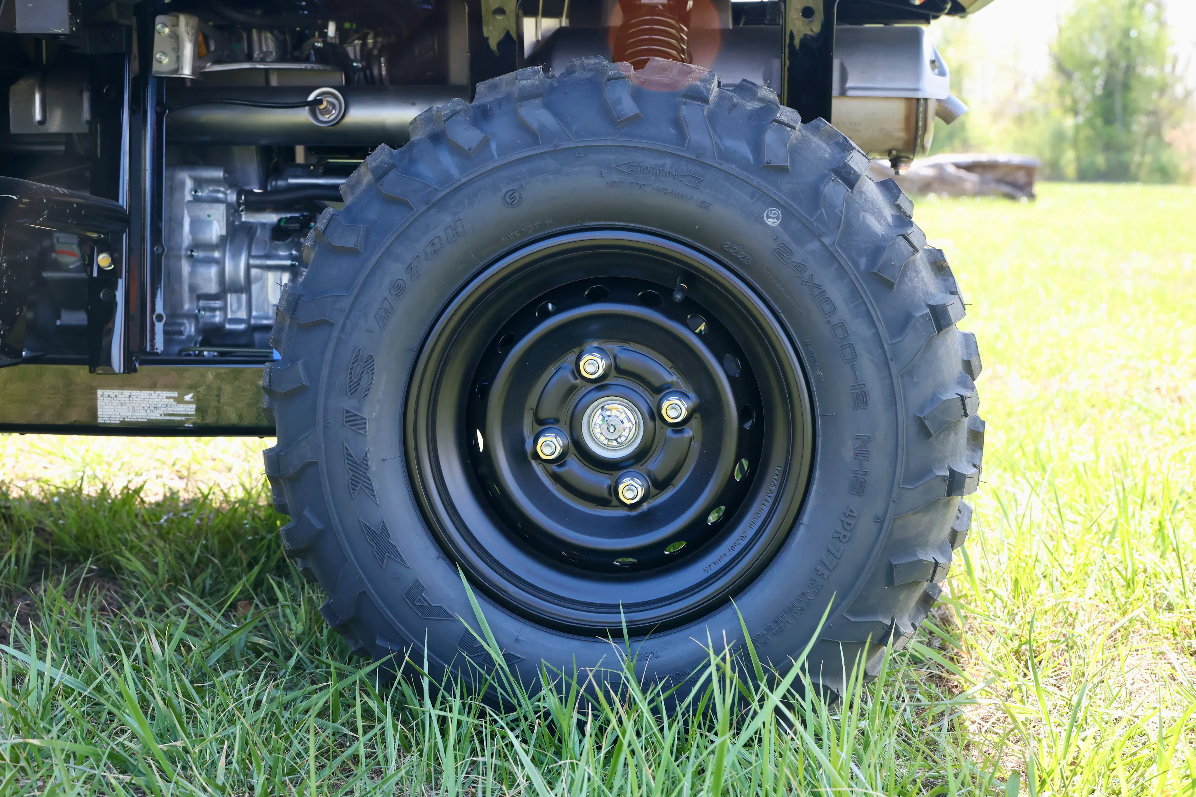 2026 Honda Pioneer 520 rear driver tire