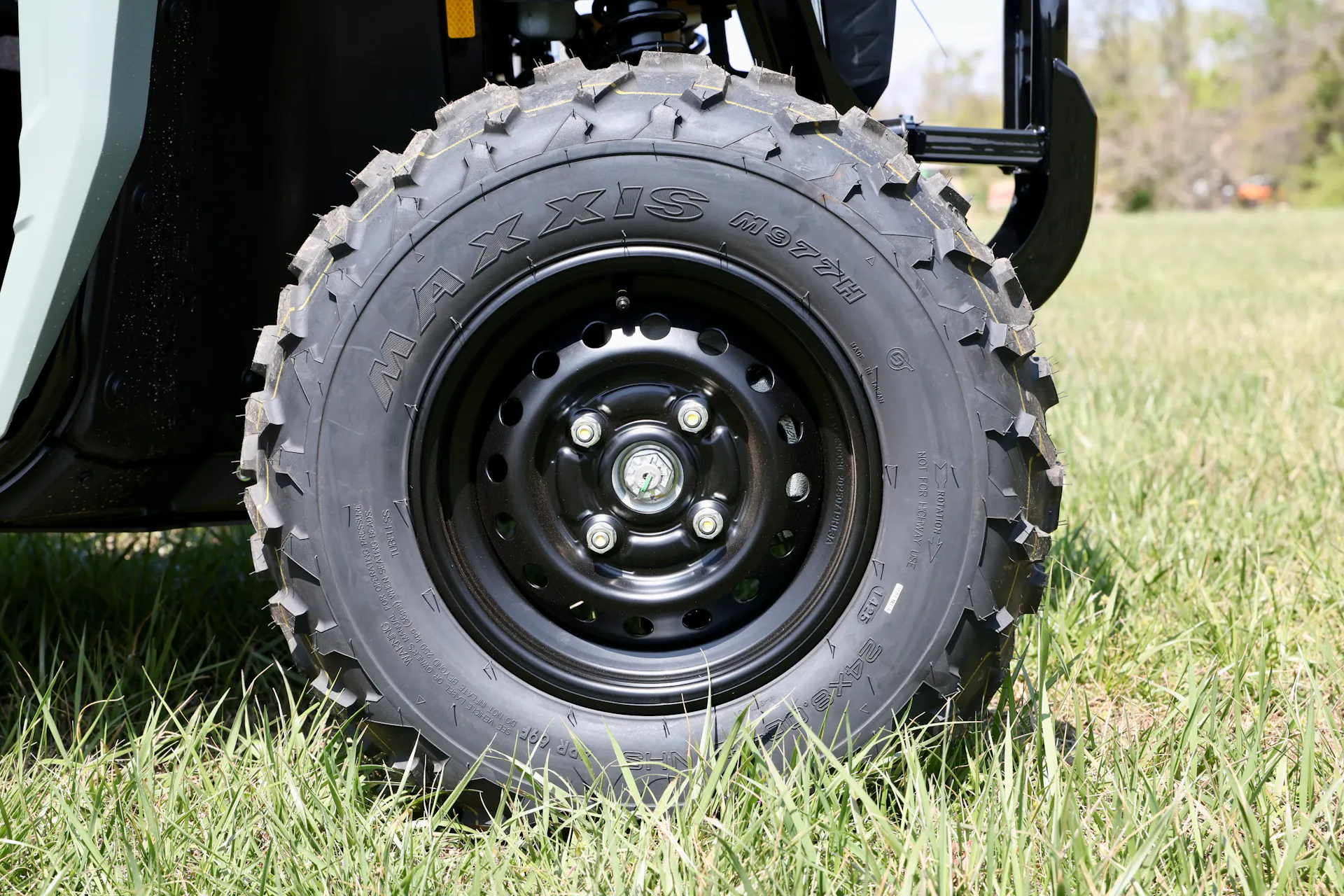 2026 Honda Pioneer 520 front passenger tire