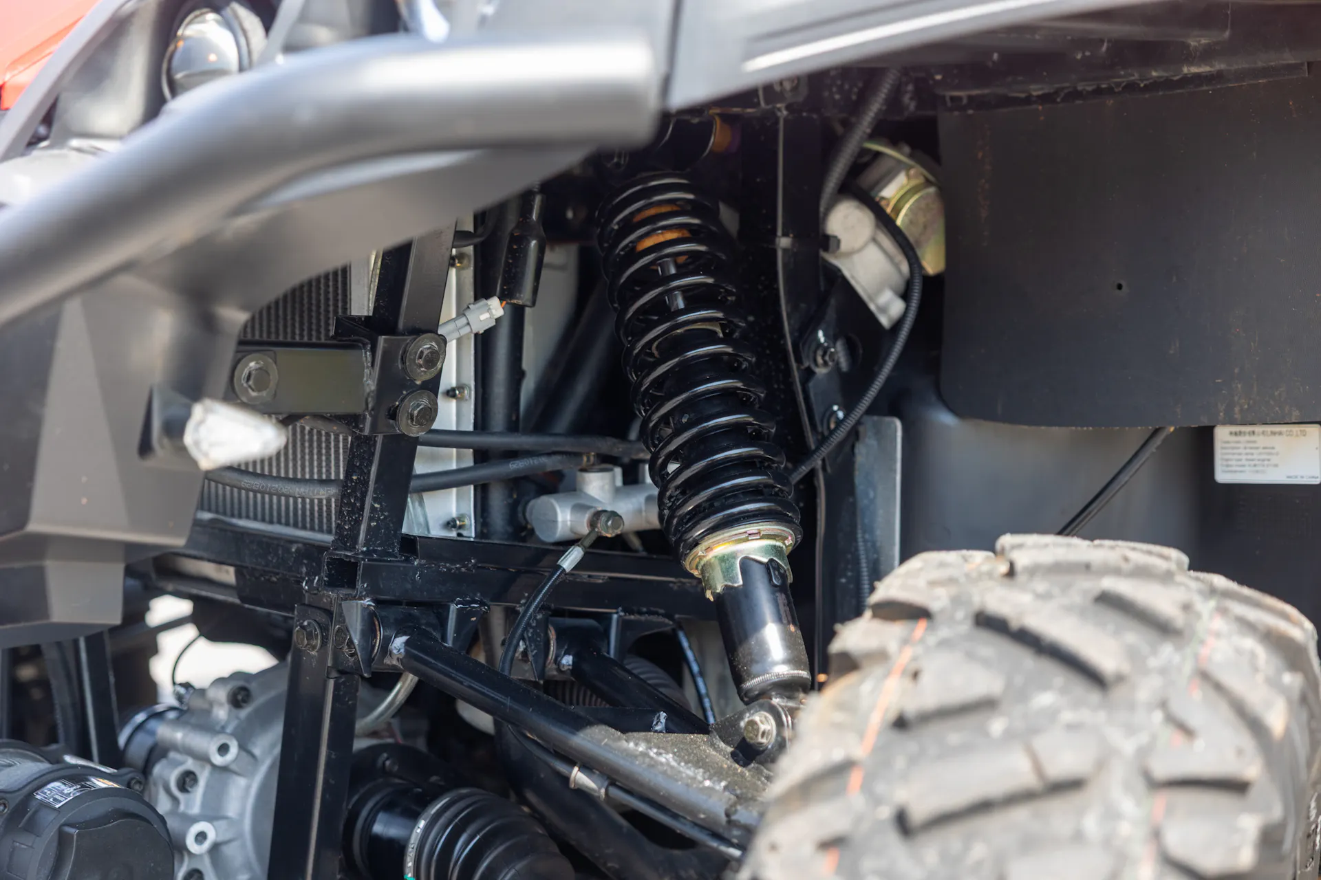 2023 Massimo T-Boss 1100D front suspension