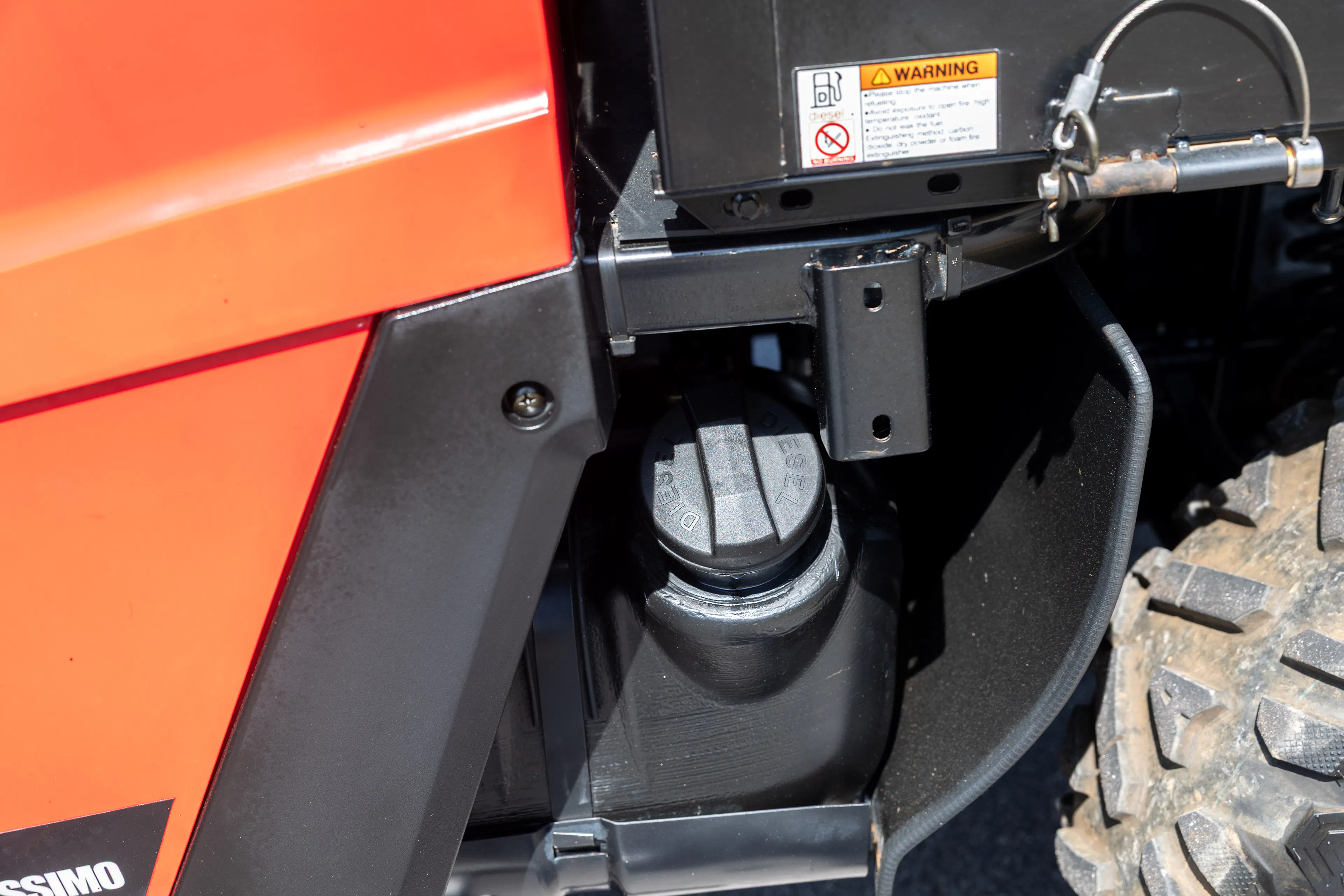 2023 Massimo T-Boss 1100D fuel cap