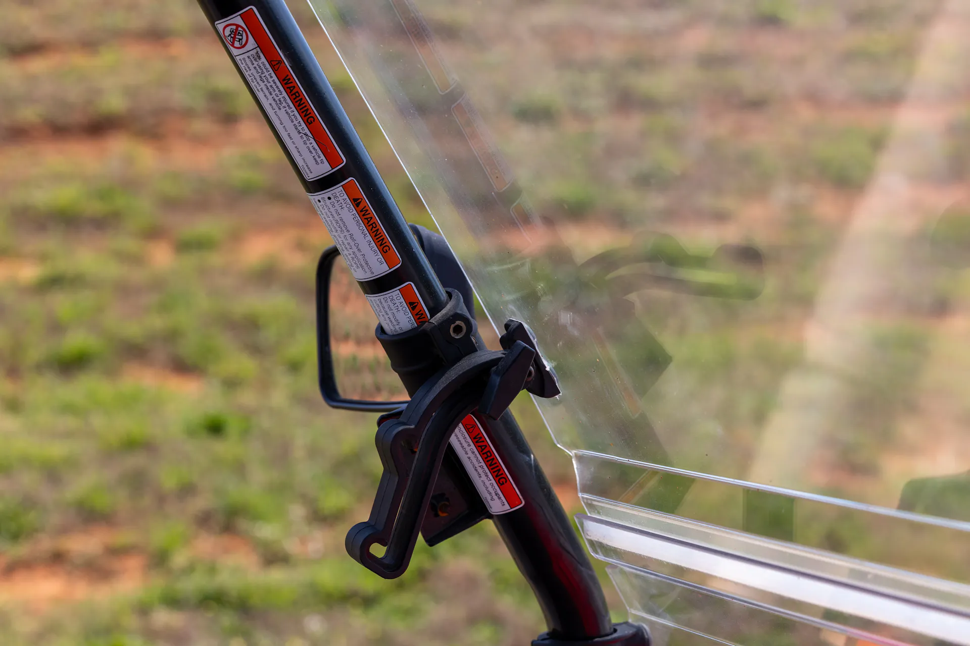 2023 Massimo T-Boss 1100D windshield detail