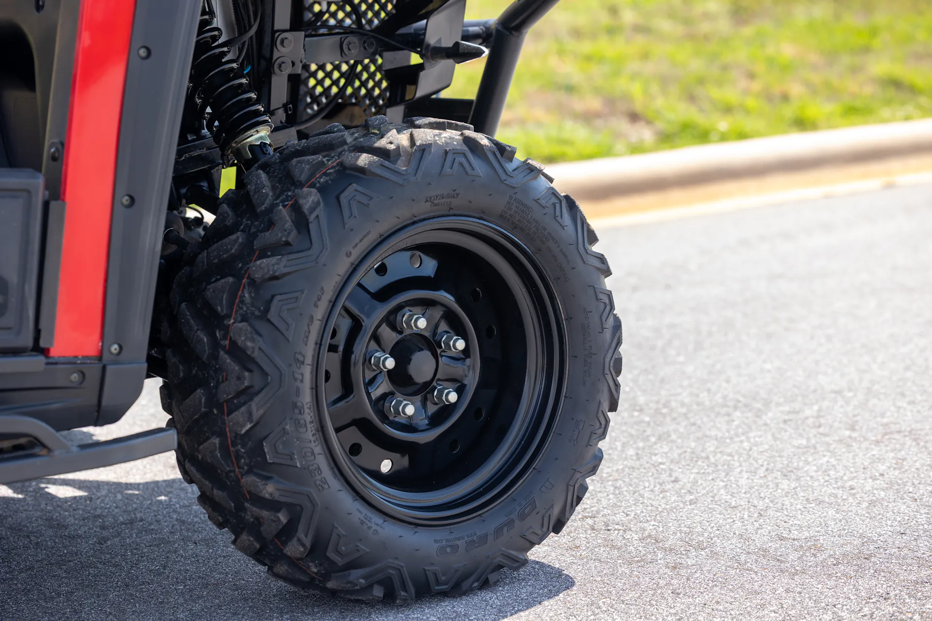 2023 Massimo T-Boss 1100D passenger front tire