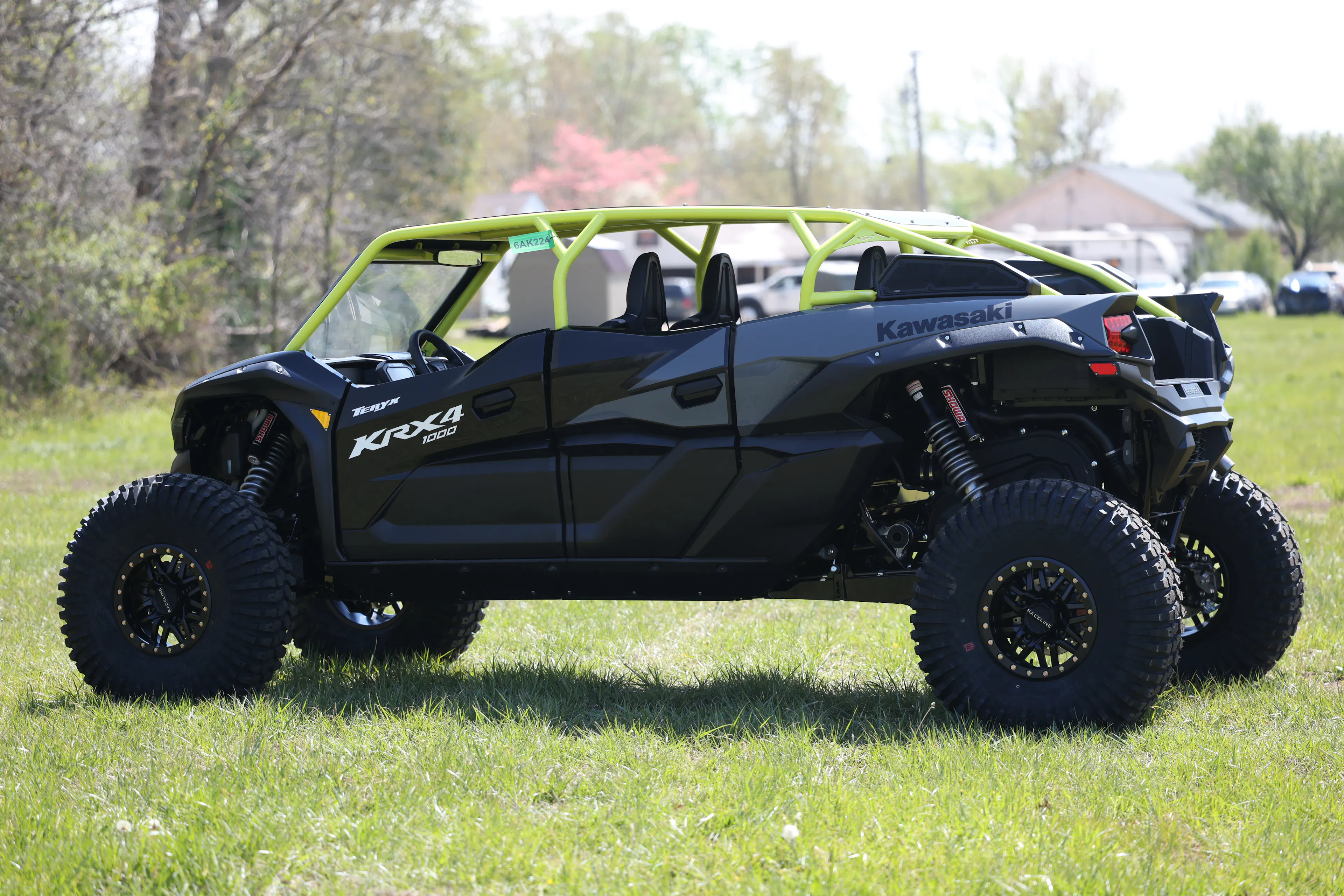 2026 Kawasaki Teryx KRX-4 1000 rear driver 3/4 wide