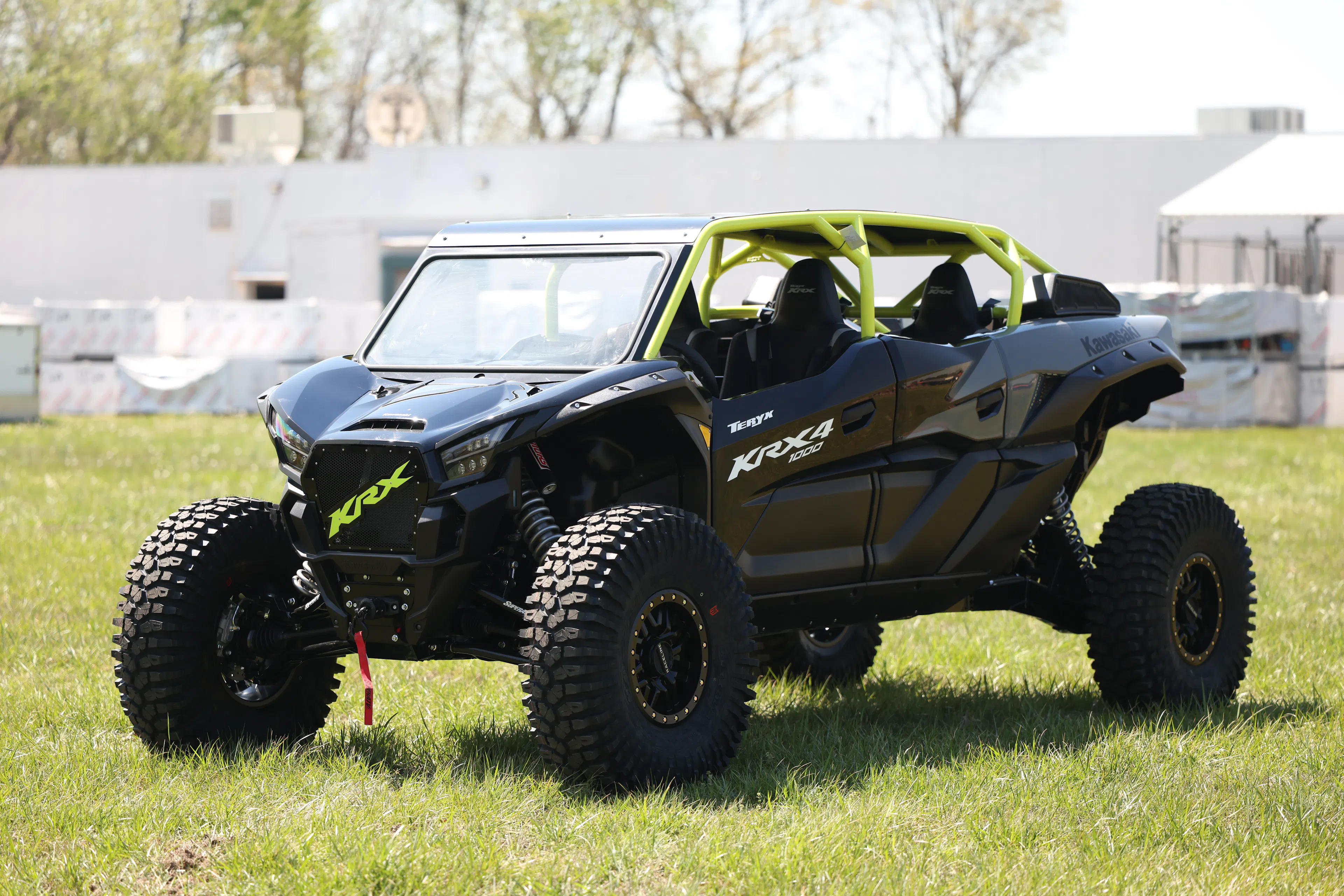 2026 Kawasaki Teryx KRX-4 1000 front driver 3/4 shallow