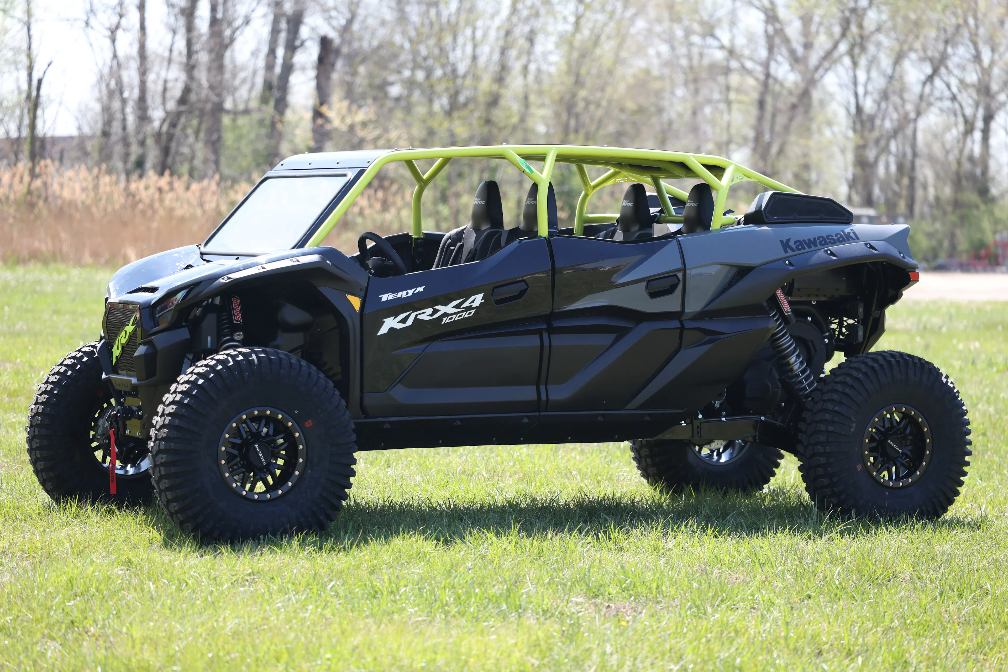 2026 Kawasaki Teryx KRX-4 1000 front driver 3/4 wide