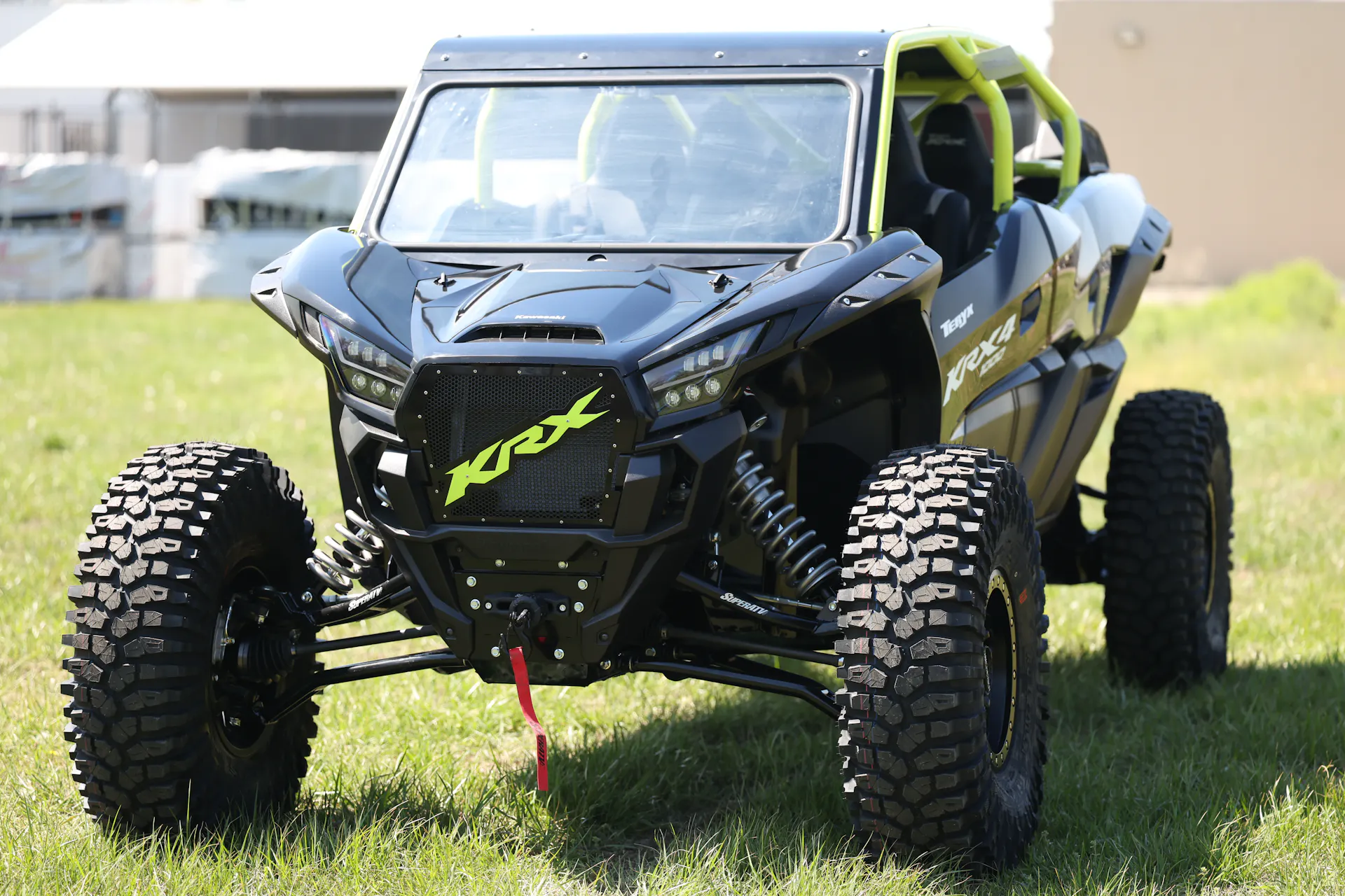 2026 Kawasaki Teryx KRX-4 1000 driver 3/4 steep