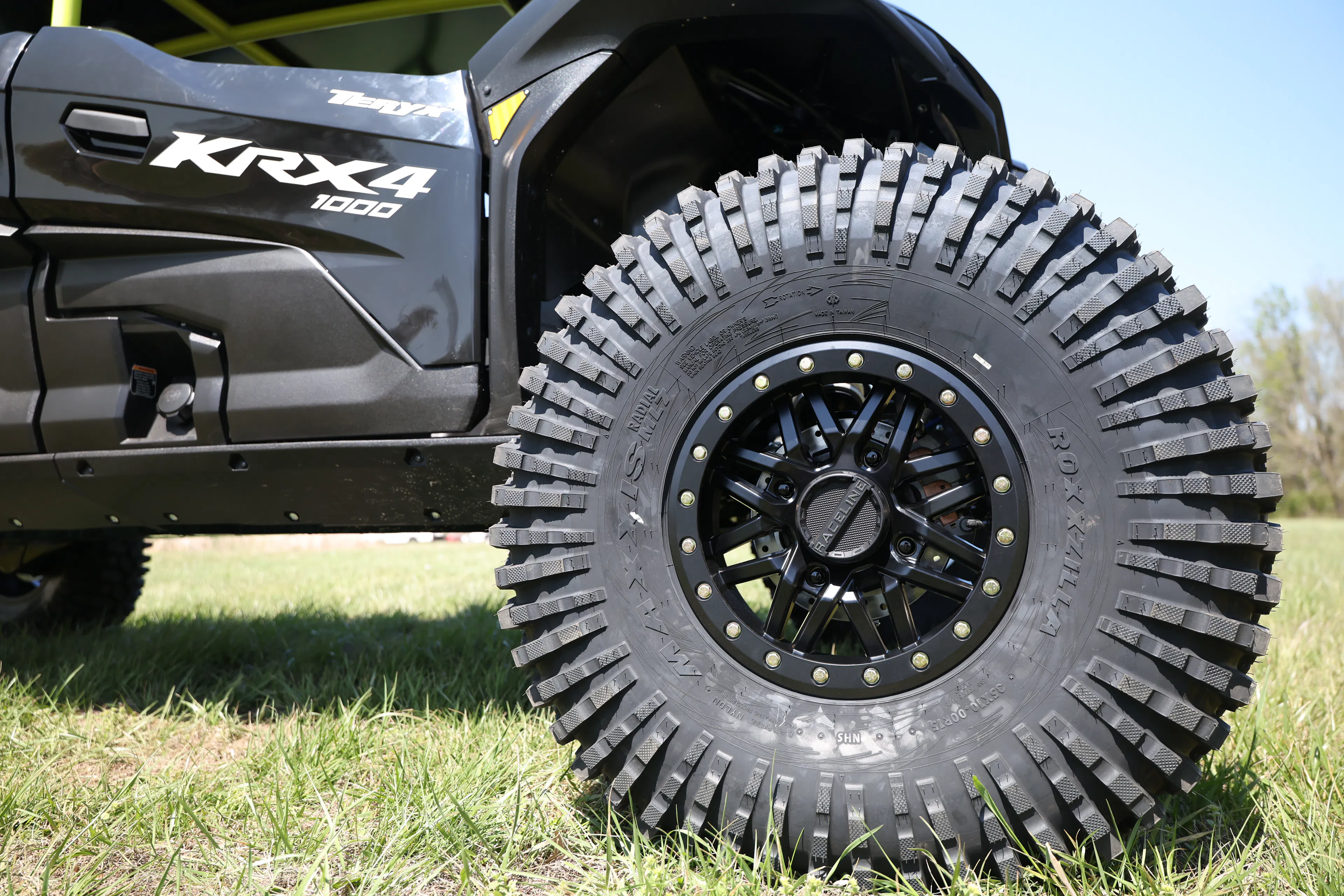 2026 Kawasaki Teryx KRX-4 1000 passenger front wheel