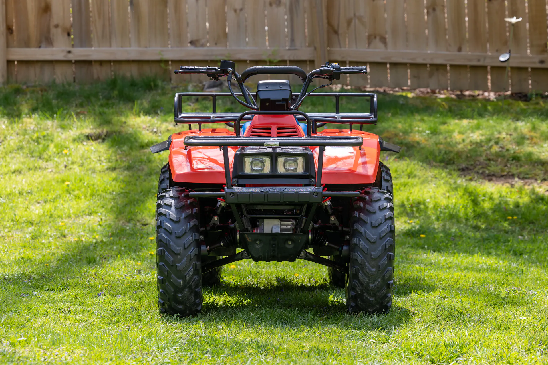 1987 Suzuki QuadRunner 250 4WD front