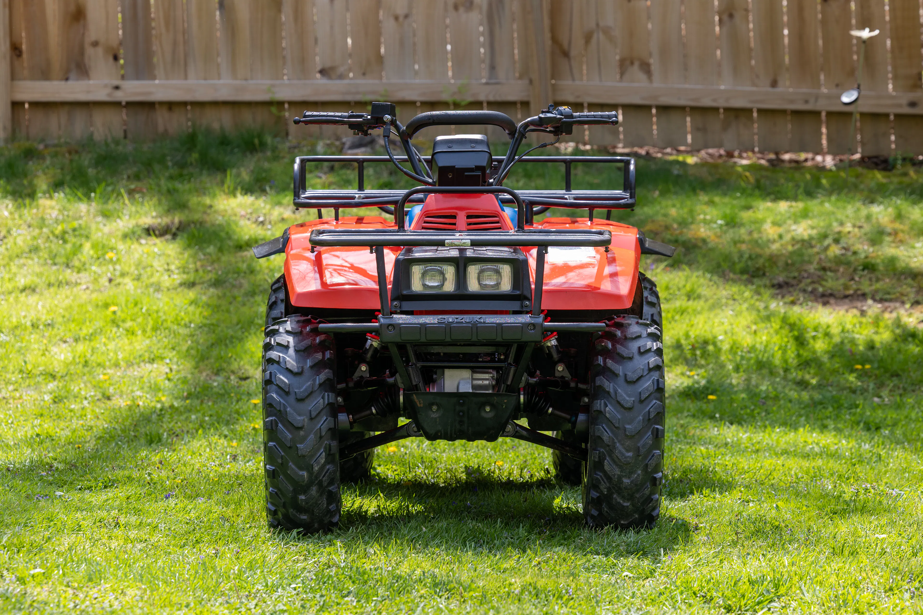 1987 Suzuki QuadRunner 250 4WD front