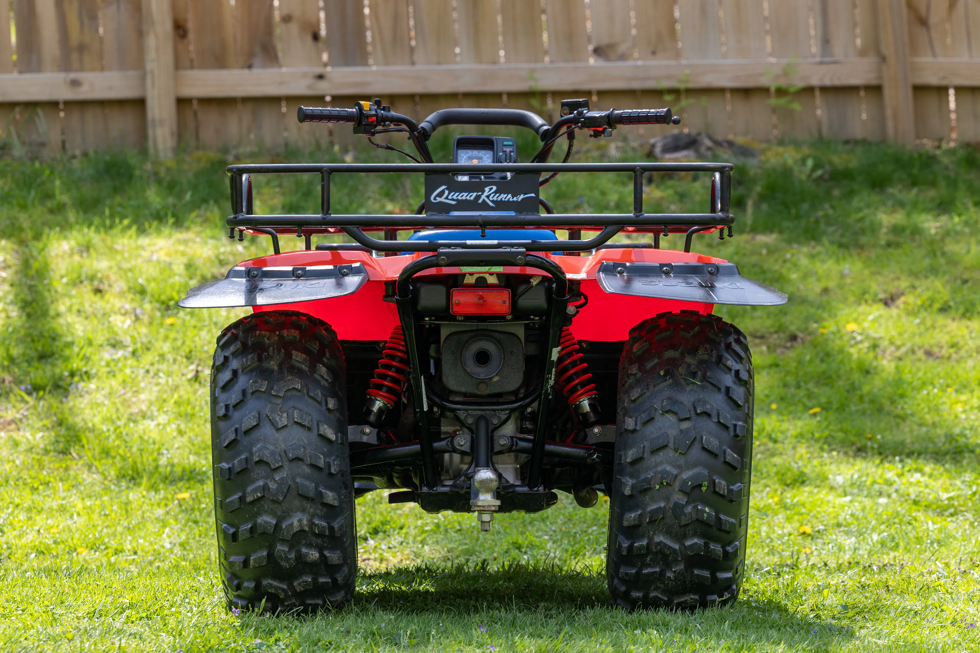 1987 Suzuki QuadRunner 250 4WD rear