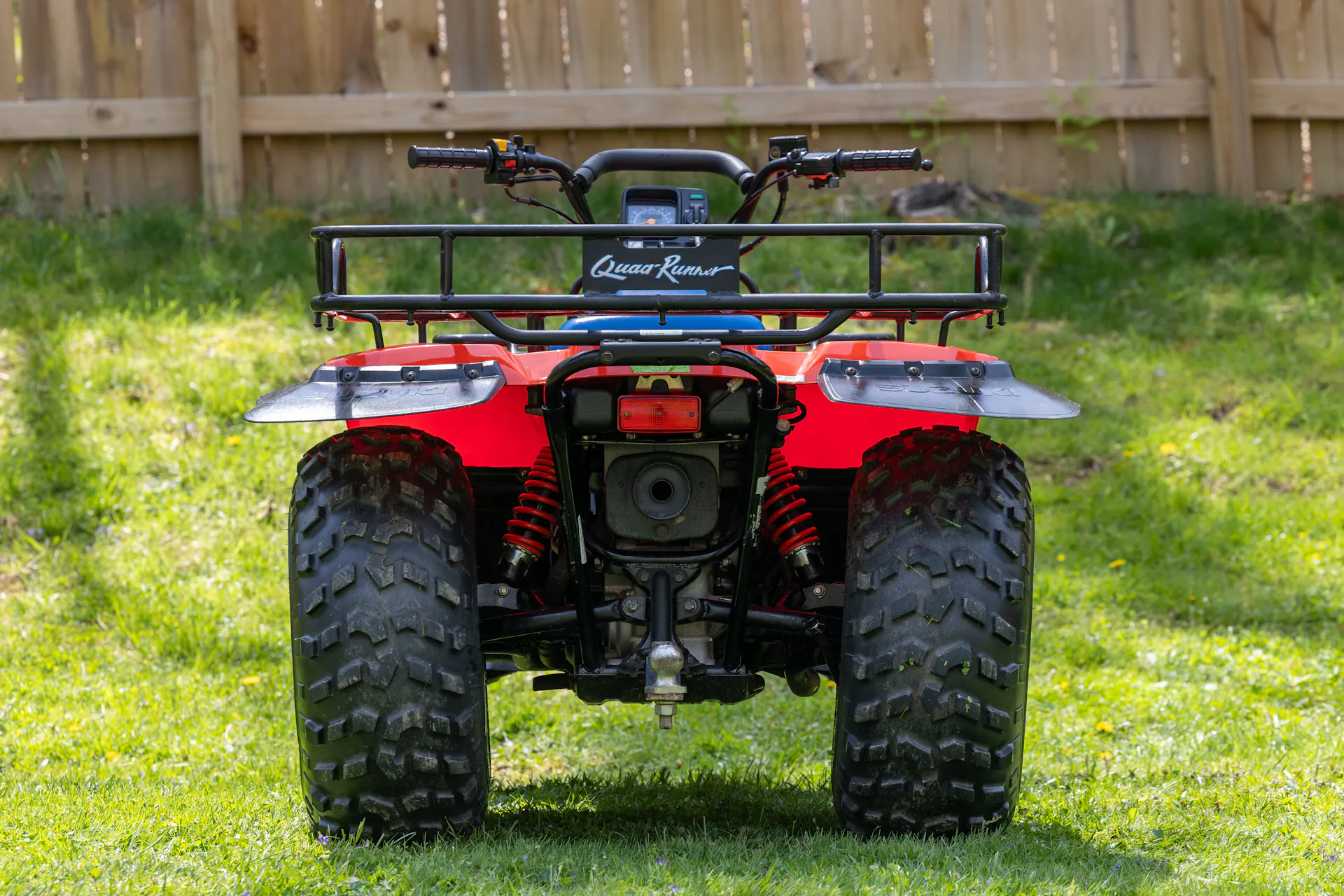 1987 Suzuki QuadRunner 250 4WD rear