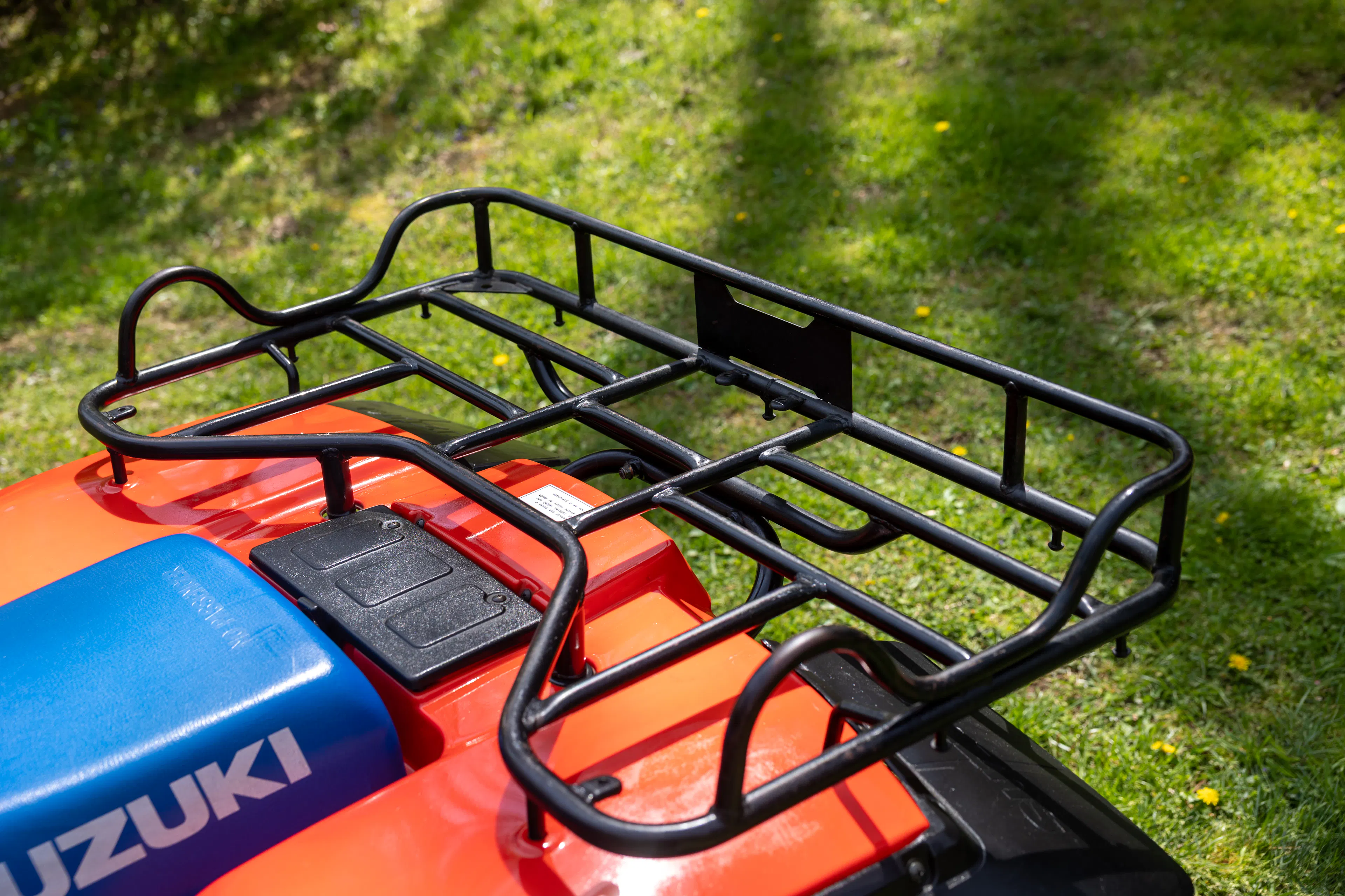 1987 Suzuki QuadRunner 250 4WD rear cargo basket