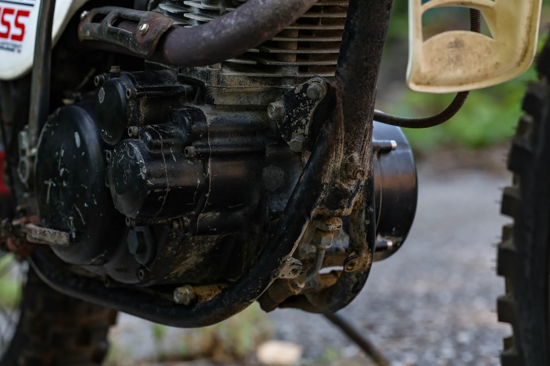 1979 Yamaha XT500 engine/frame