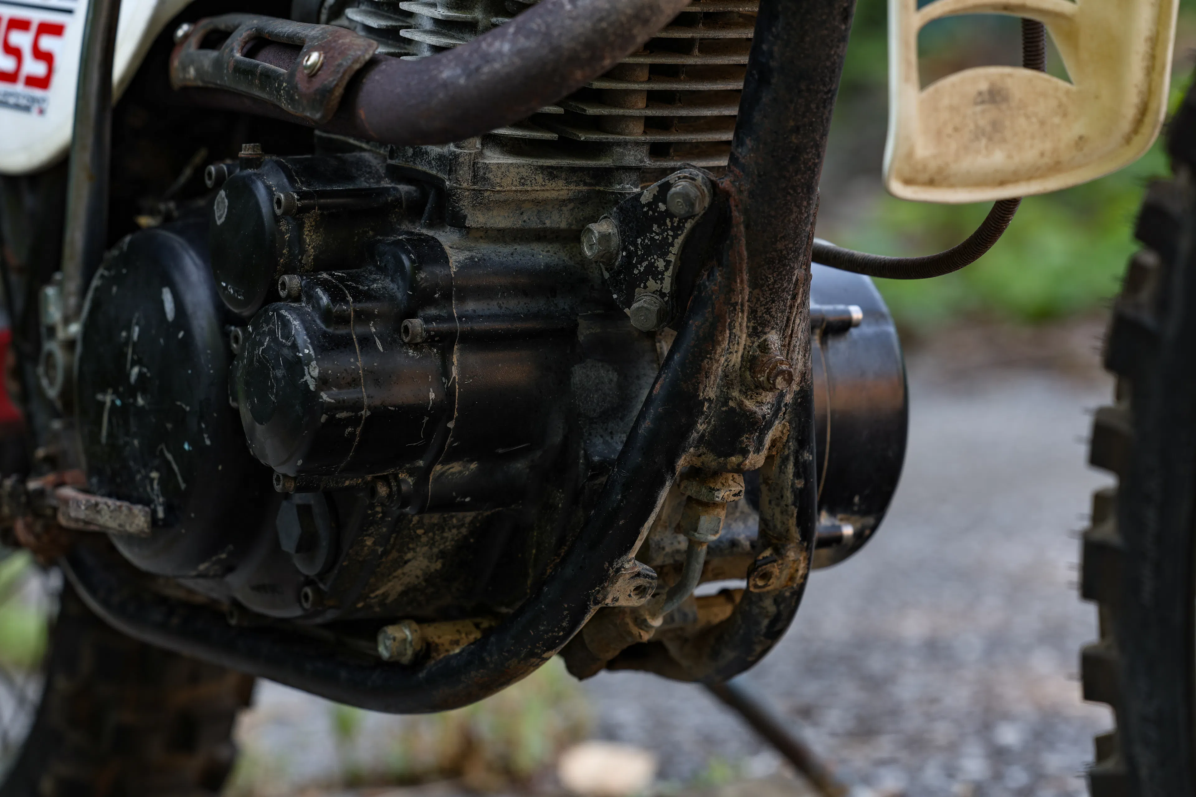 1979 Yamaha XT500 engine/frame