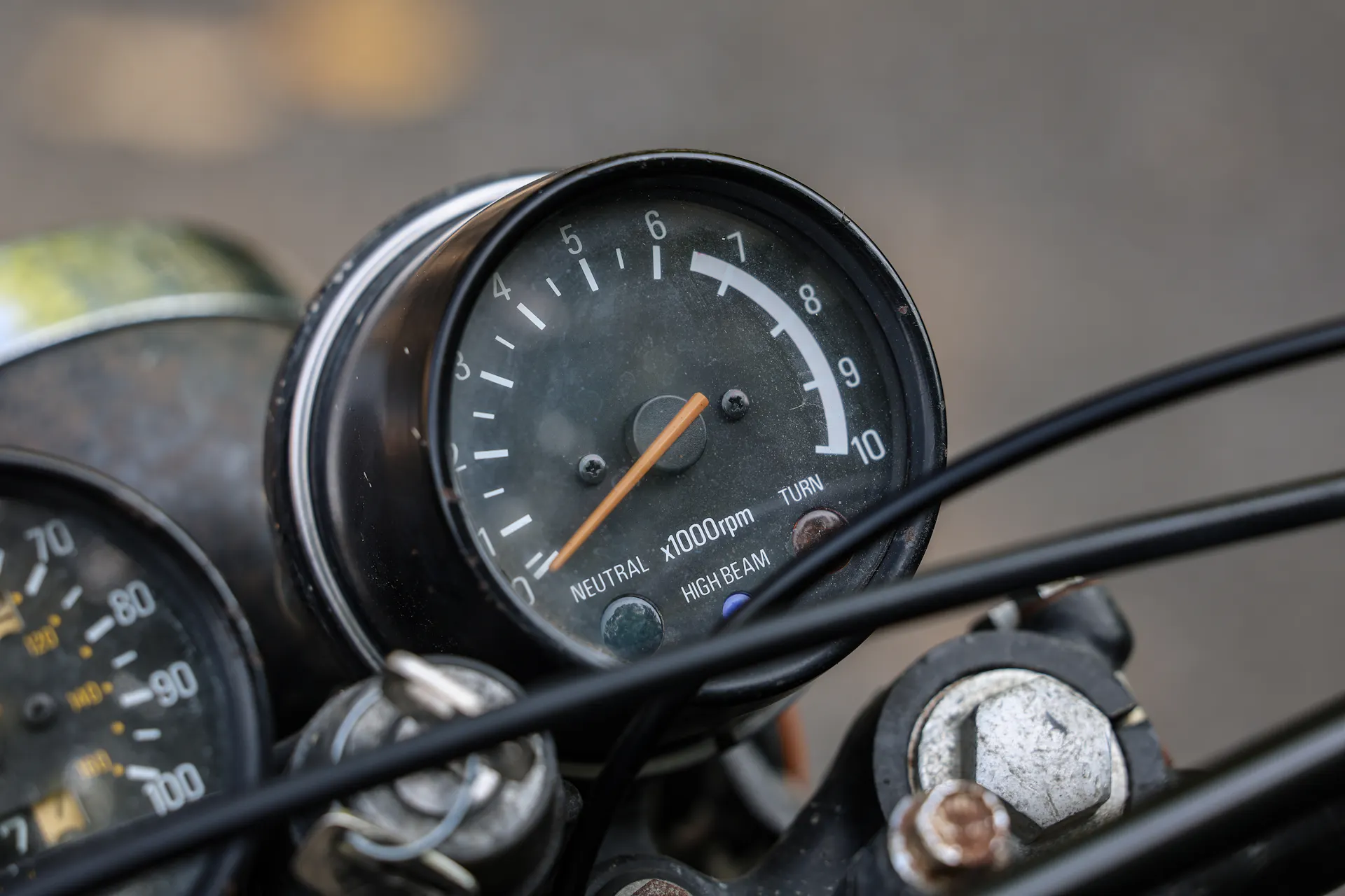 1979 Yamaha XT500 tach
