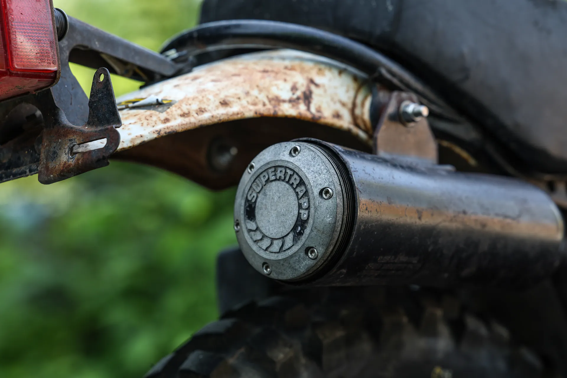 1979 Yamaha XT500 supertrapp