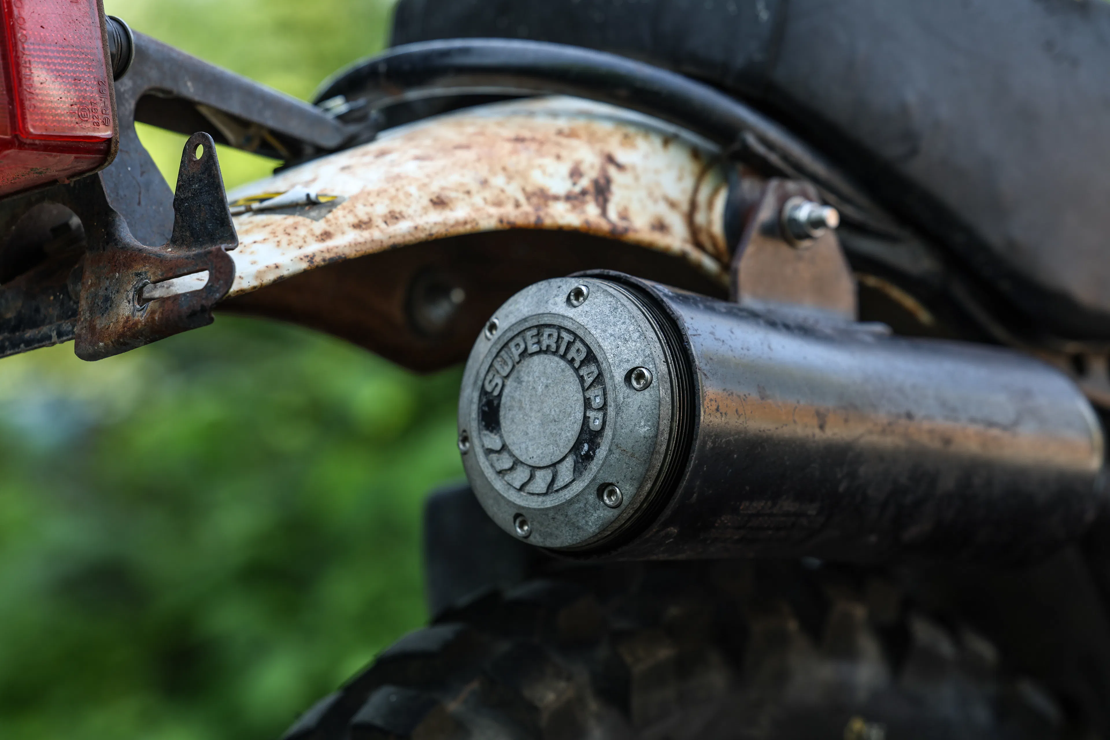 1979 Yamaha XT500 supertrapp