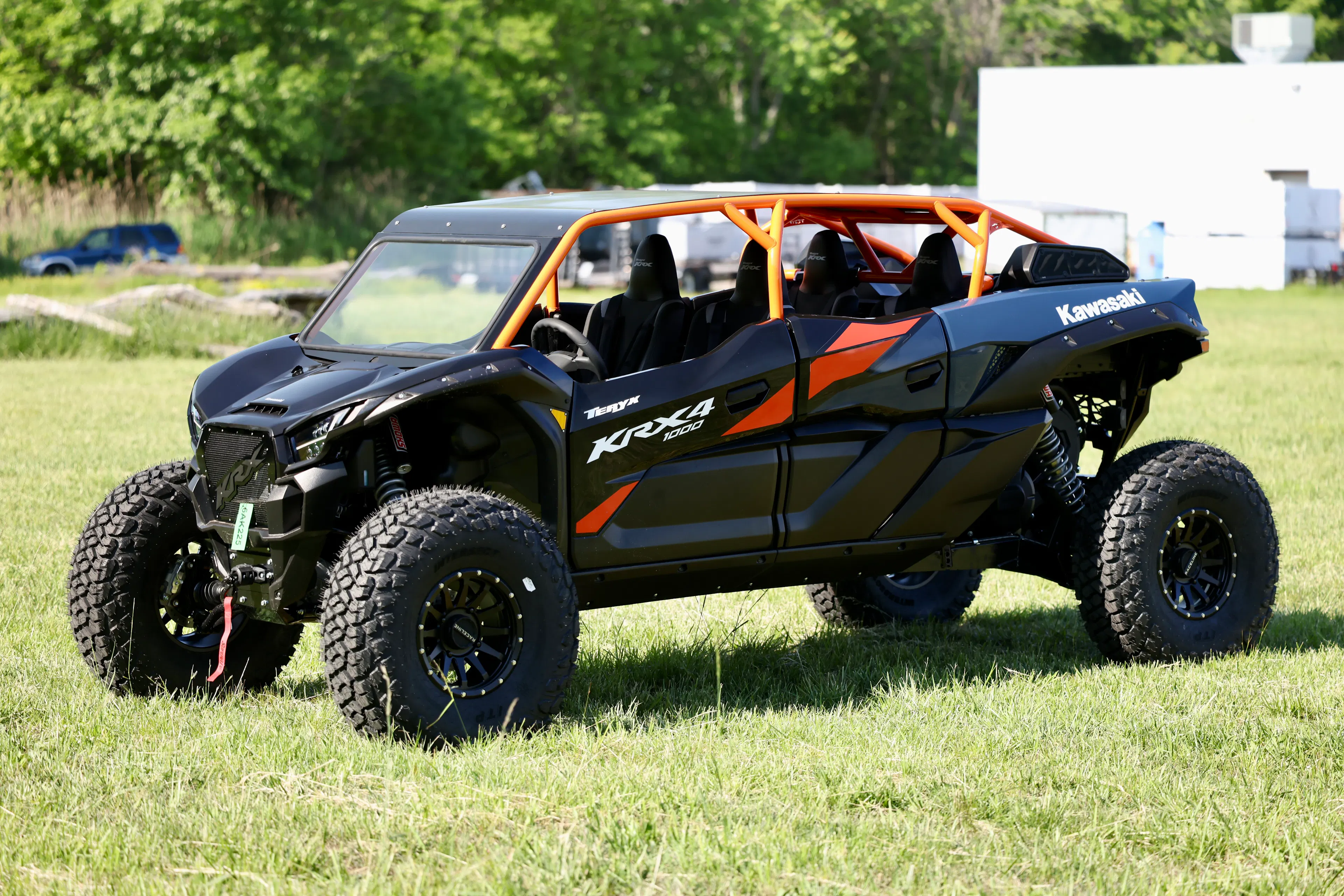 2026 Kawasaki Teryx KRX4 1000 driver front 3/4