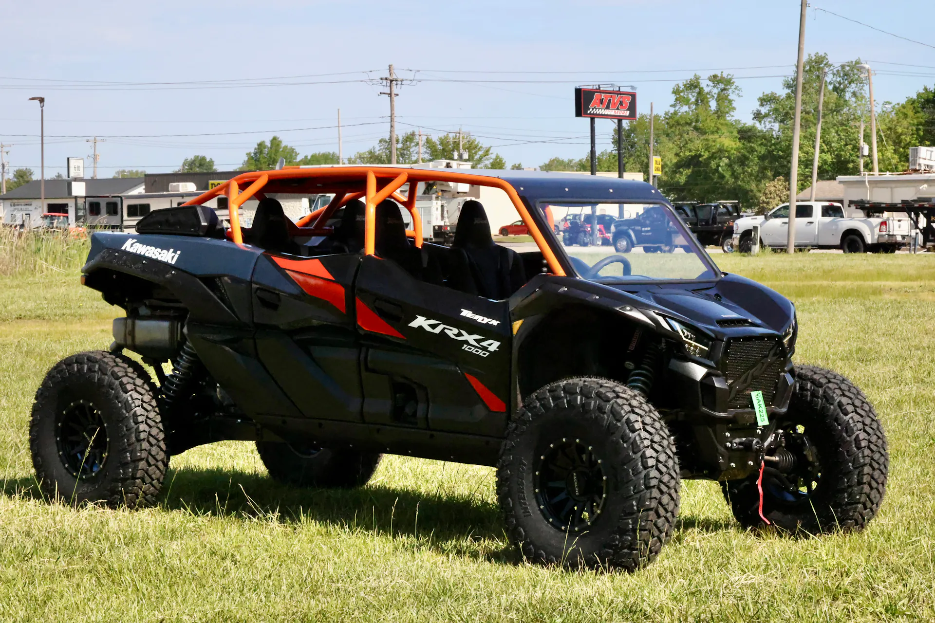 2026 Kawasaki Teryx KRX4 1000 front passenger 3/4