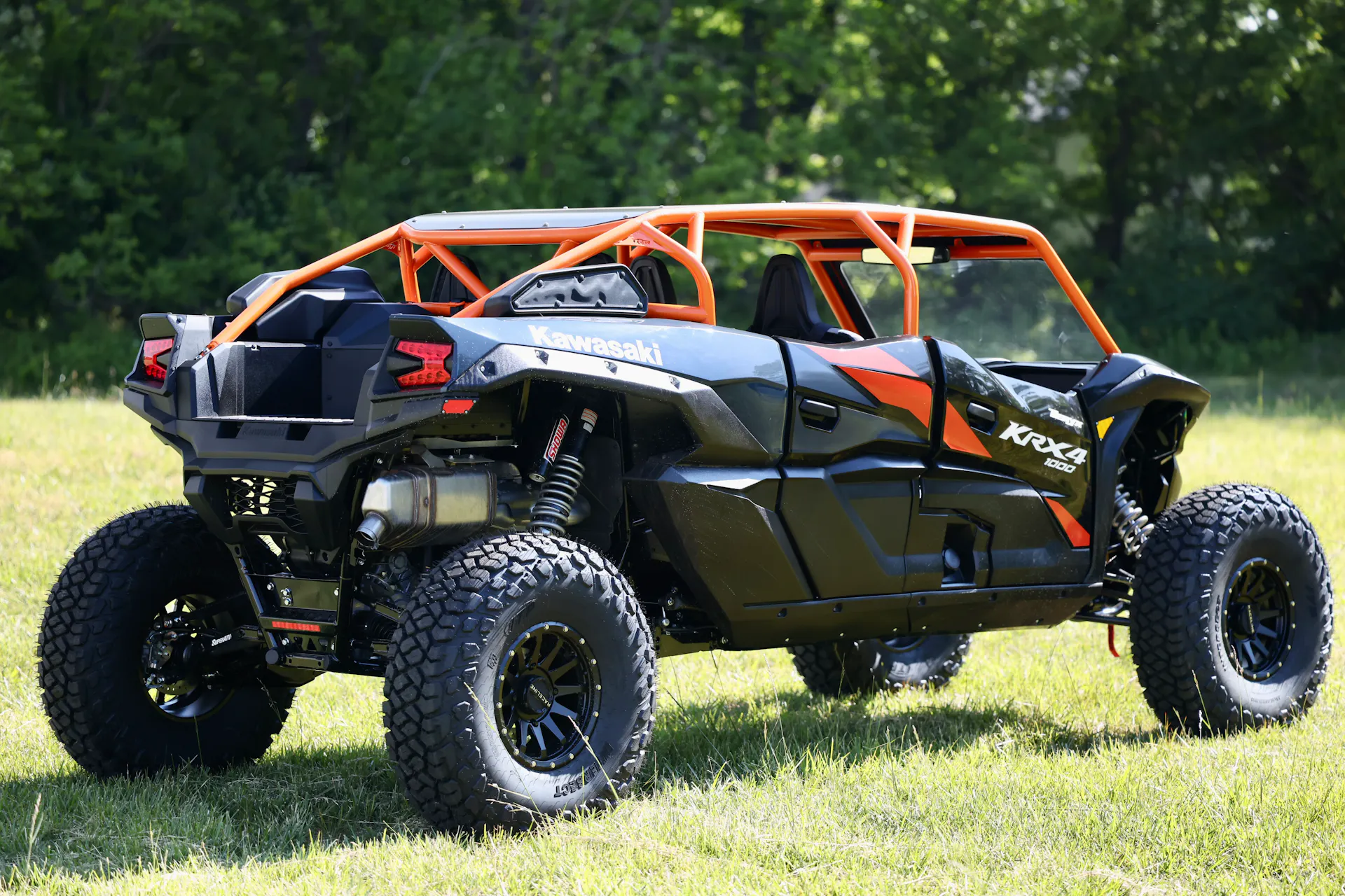 2026 Kawasaki Teryx KRX4 1000 rear passenger 3/4
