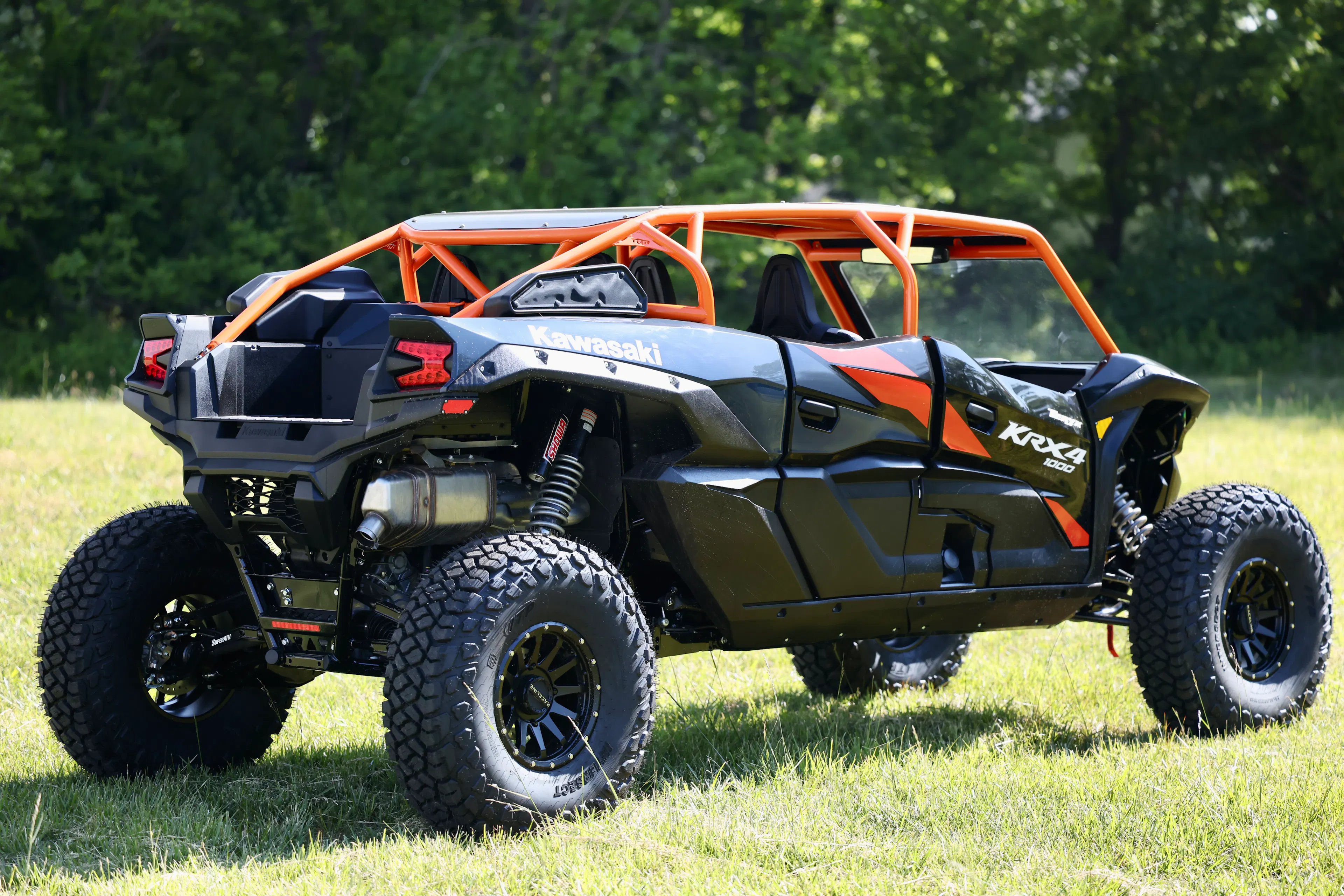 2026 Kawasaki Teryx KRX4 1000 rear passenger 3/4