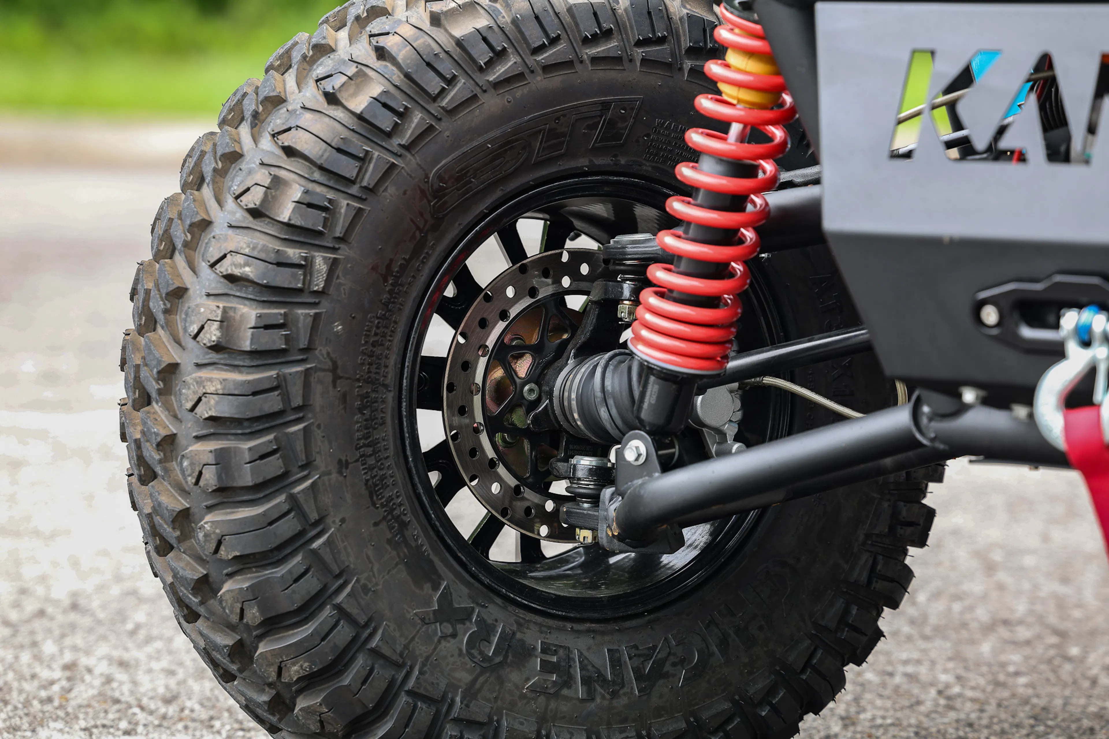 2025 Kandi Lucky T5 passenger front suspension