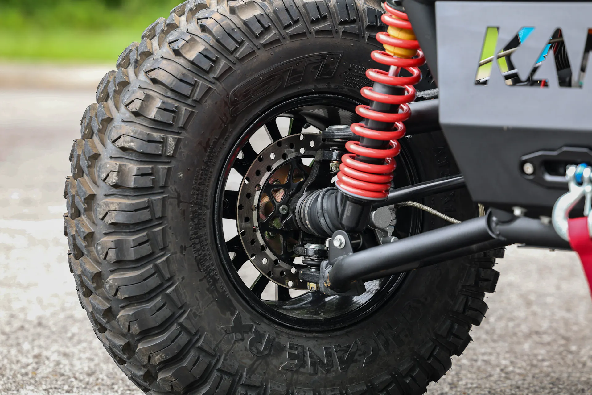 2025 Kandi Lucky T5 passenger front suspension