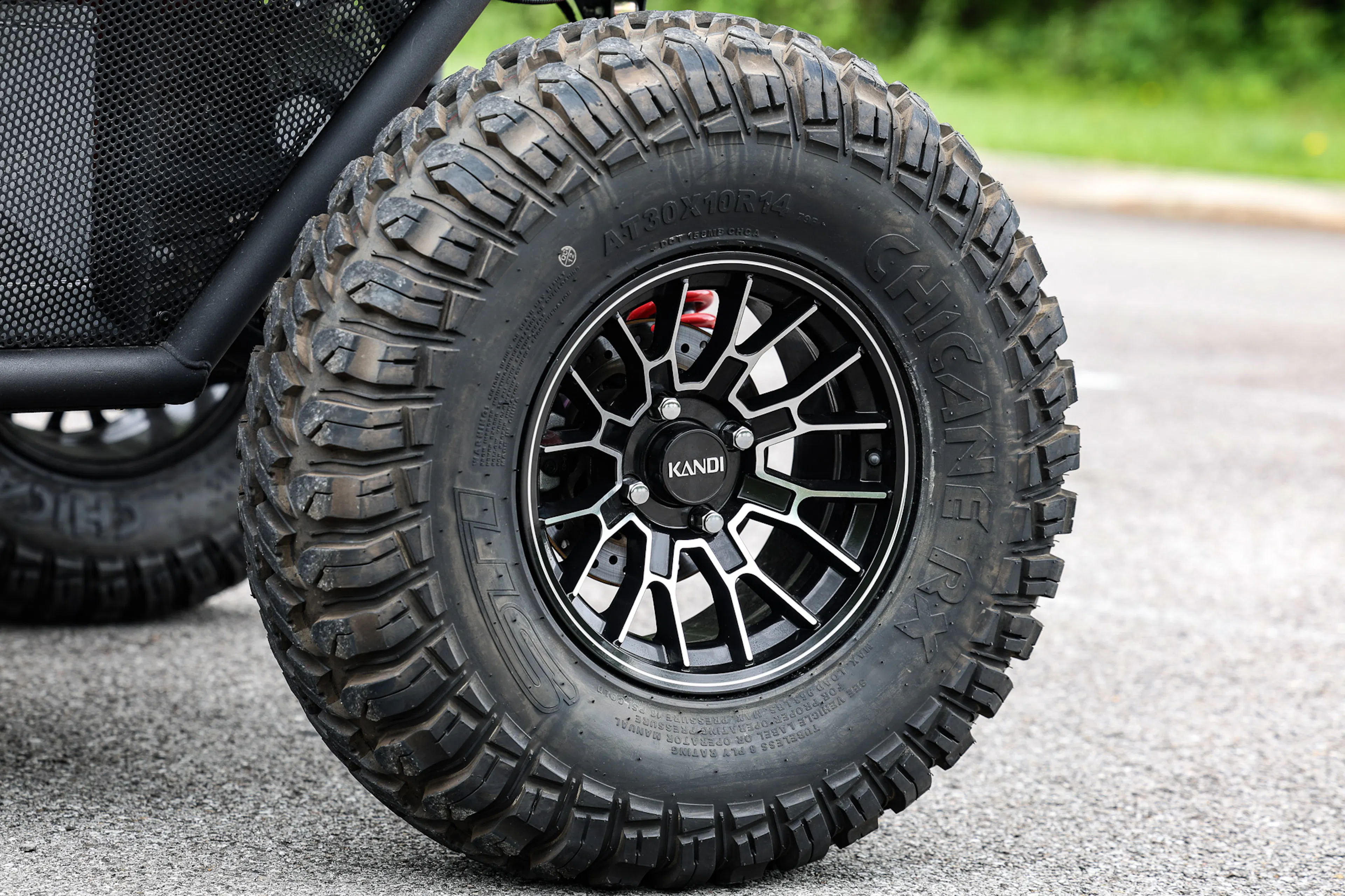 2025 Kandi Lucky T5 driver rear tire