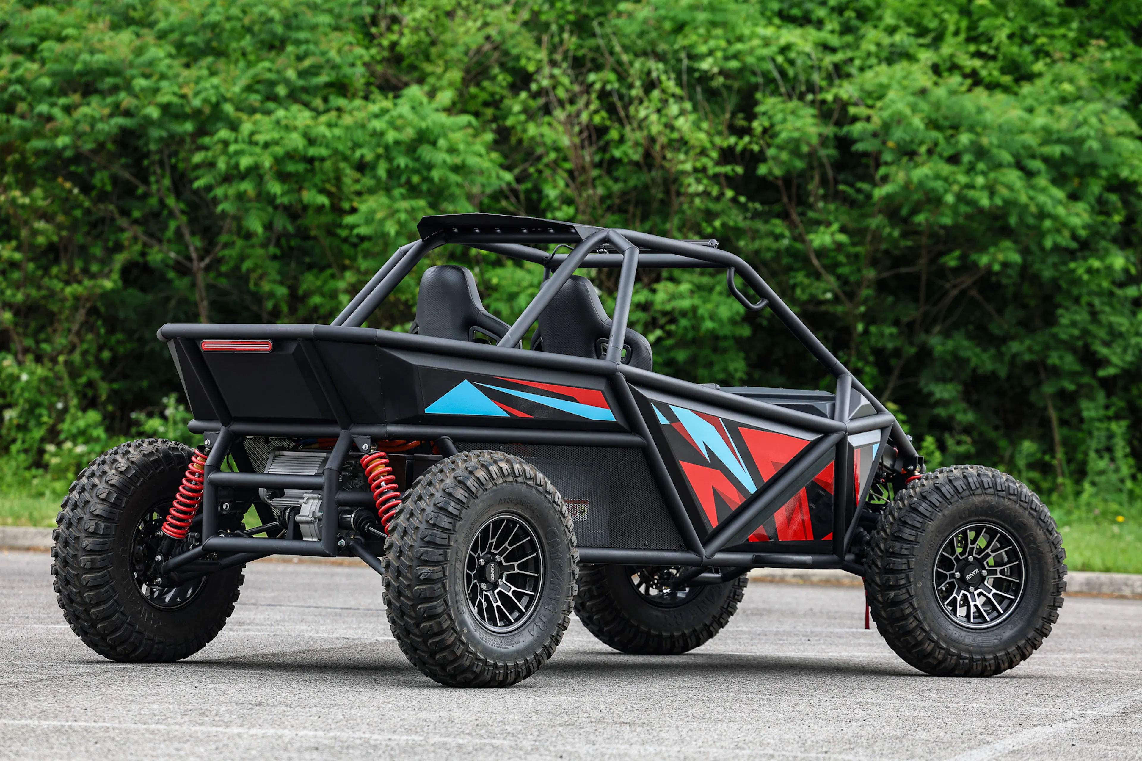 2025 Kandi Lucky T5 passenger rear 3/4 wide