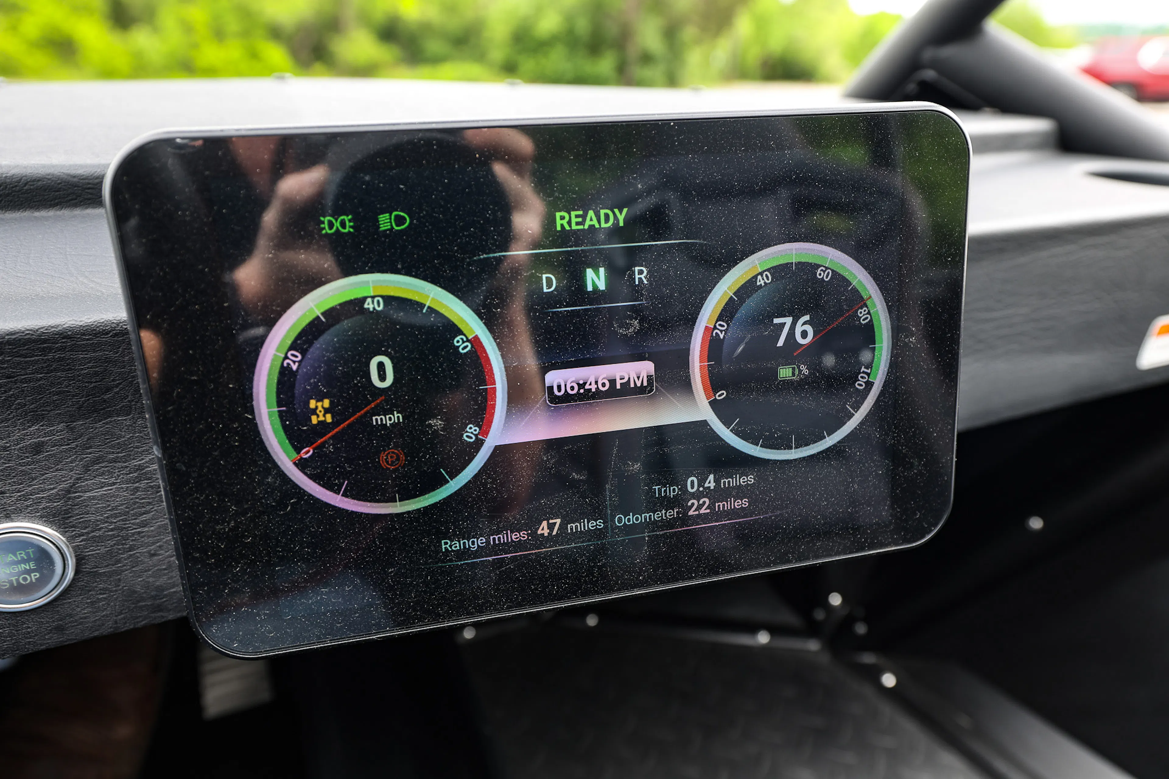 2025 Kandi Lucky T9 gauges