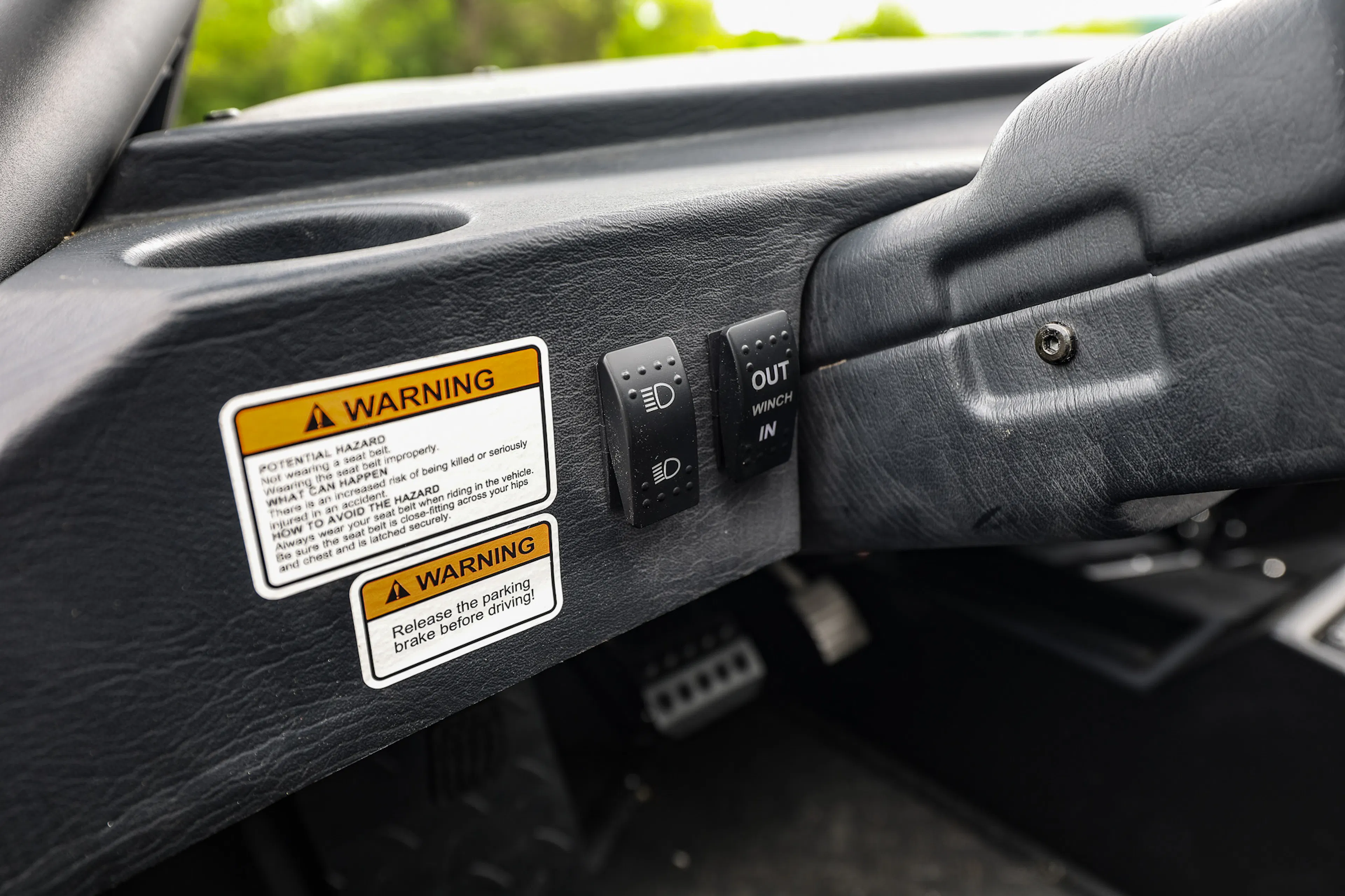 2025 Kandi Lucky T9 dash switches