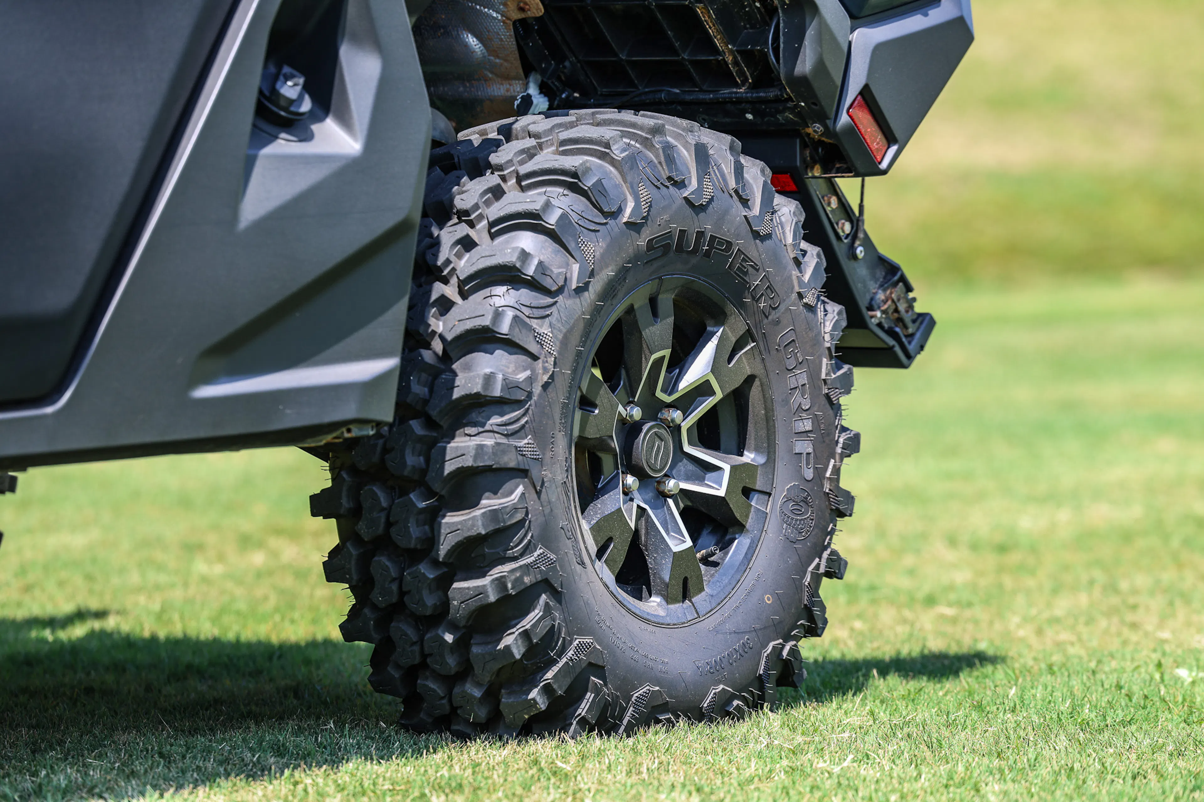 2025 CF Moto UForce 1000XL driver rear tire