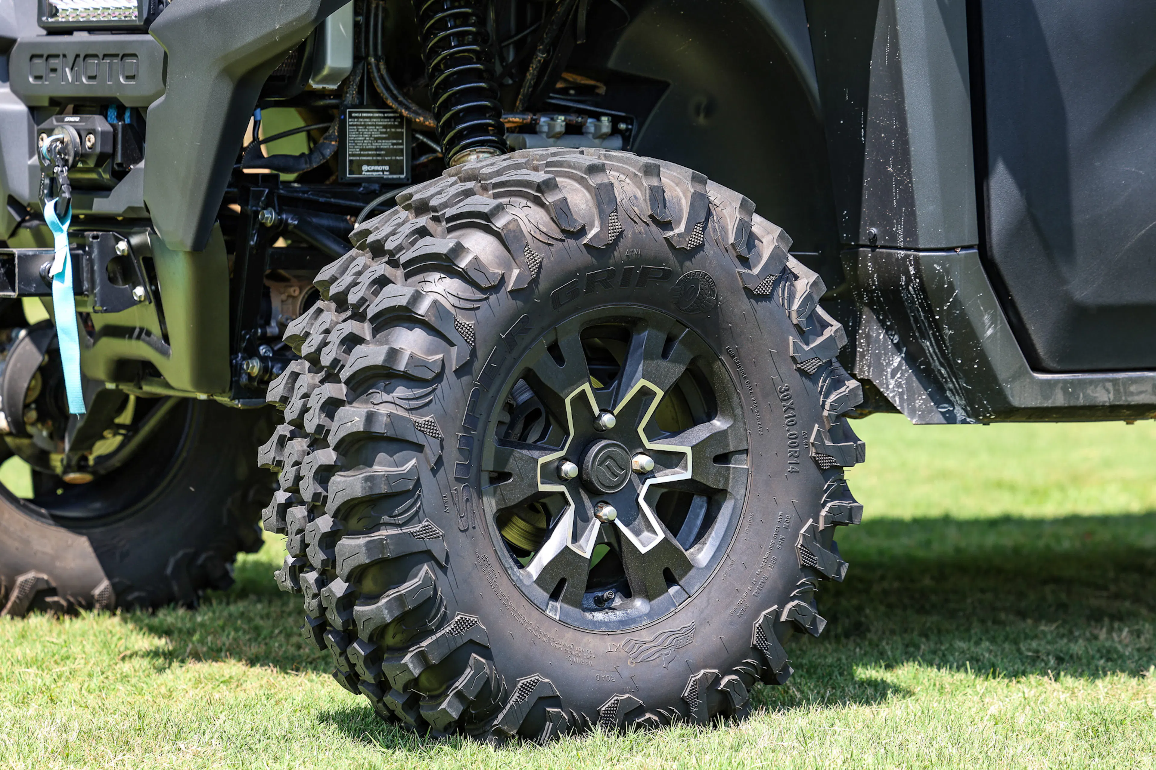 2025 CF Moto UForce 1000XL driver front tire