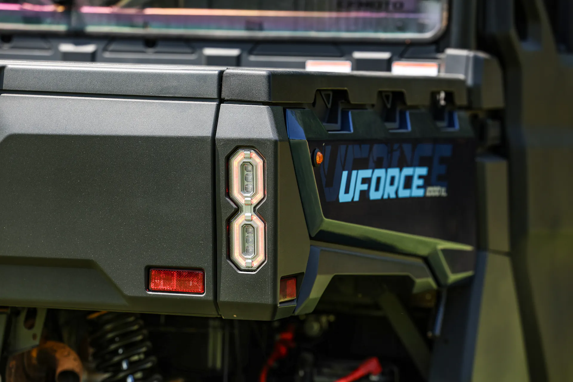 2025 CF Moto UForce 1000XL passenger bed side close