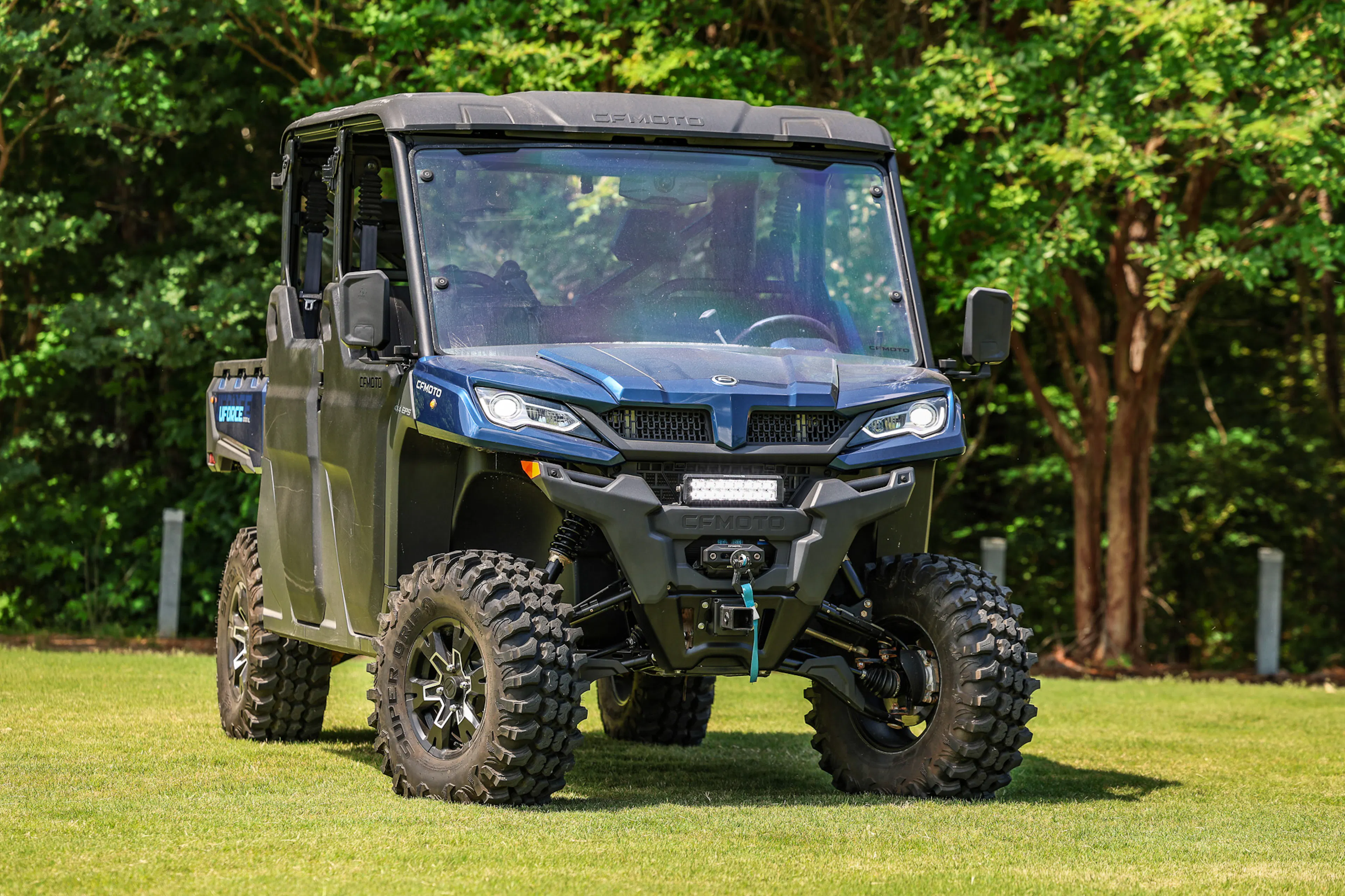 2025 CF Moto UForce 1000XL passenger front 3/4