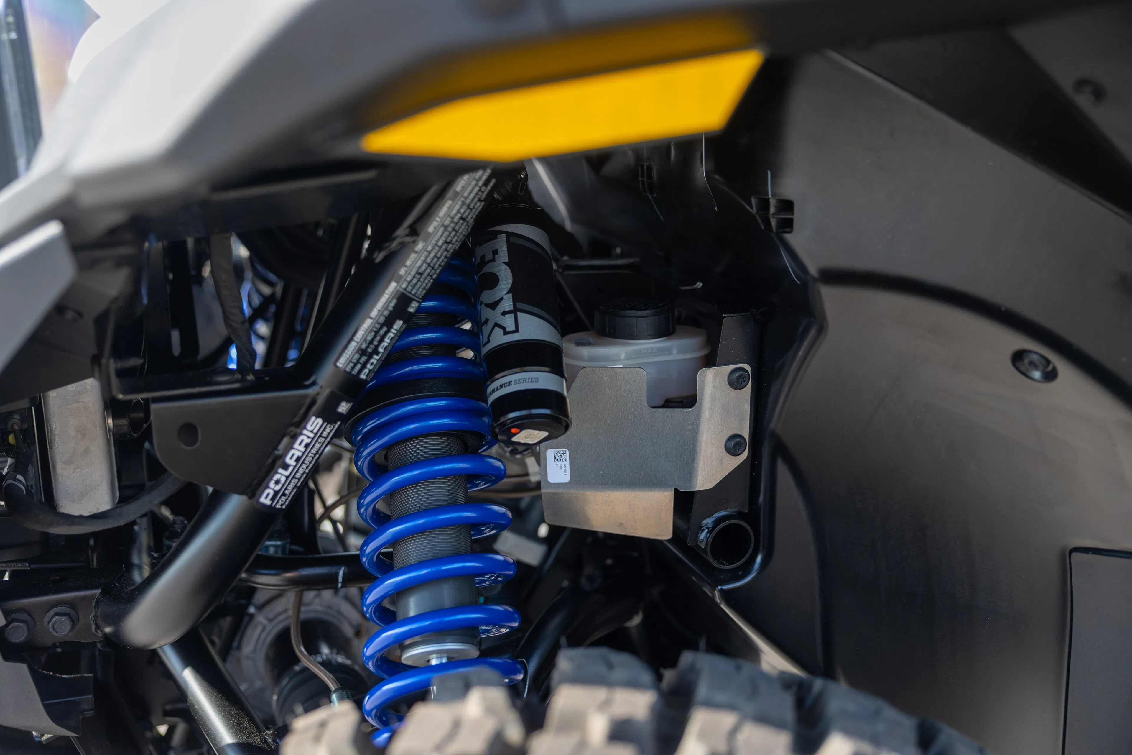 2024 Polaris Xpedition ADV 5 driver front shock