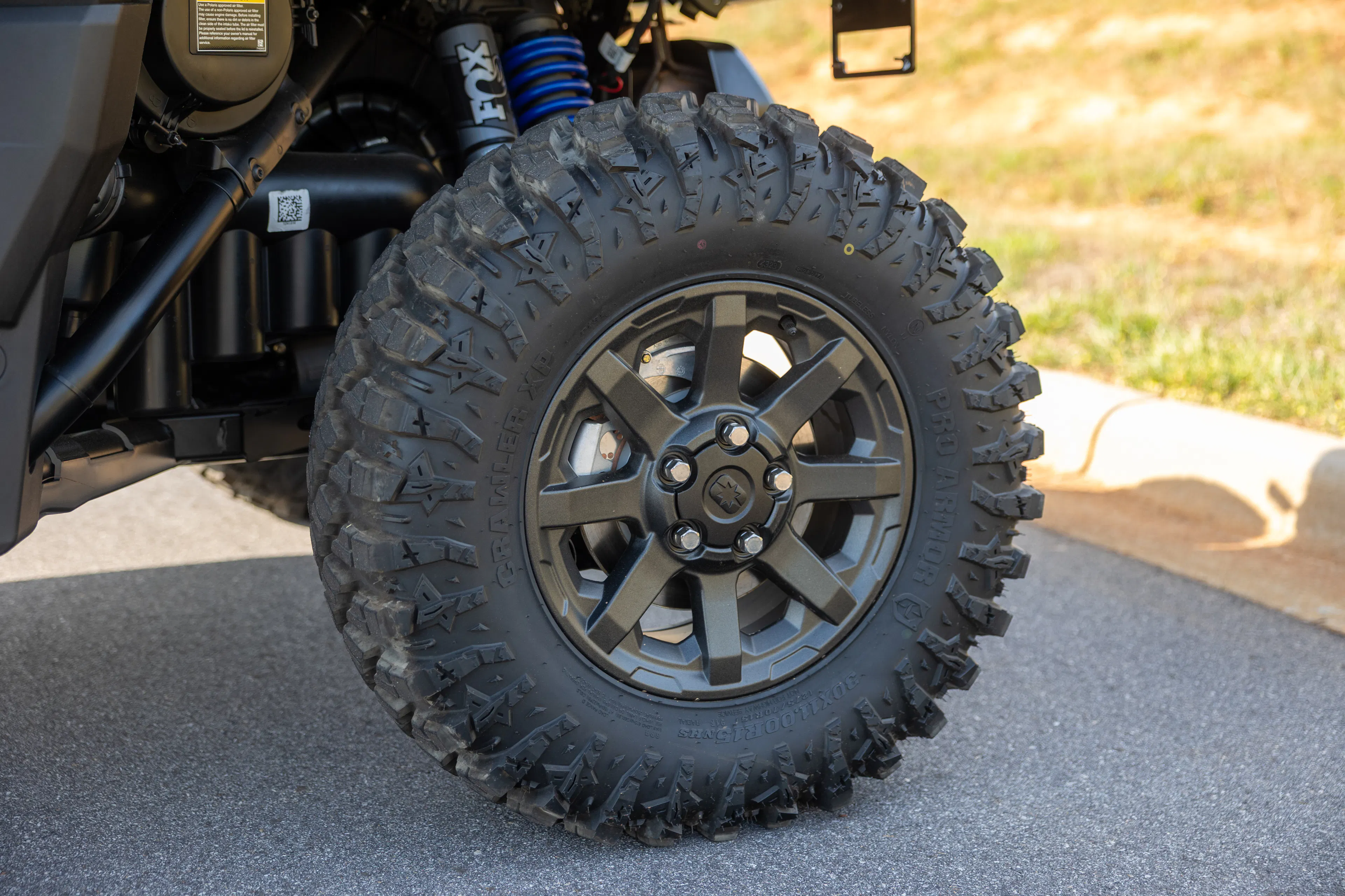 2024 Polaris Xpedition ADV 5 driver rear tire