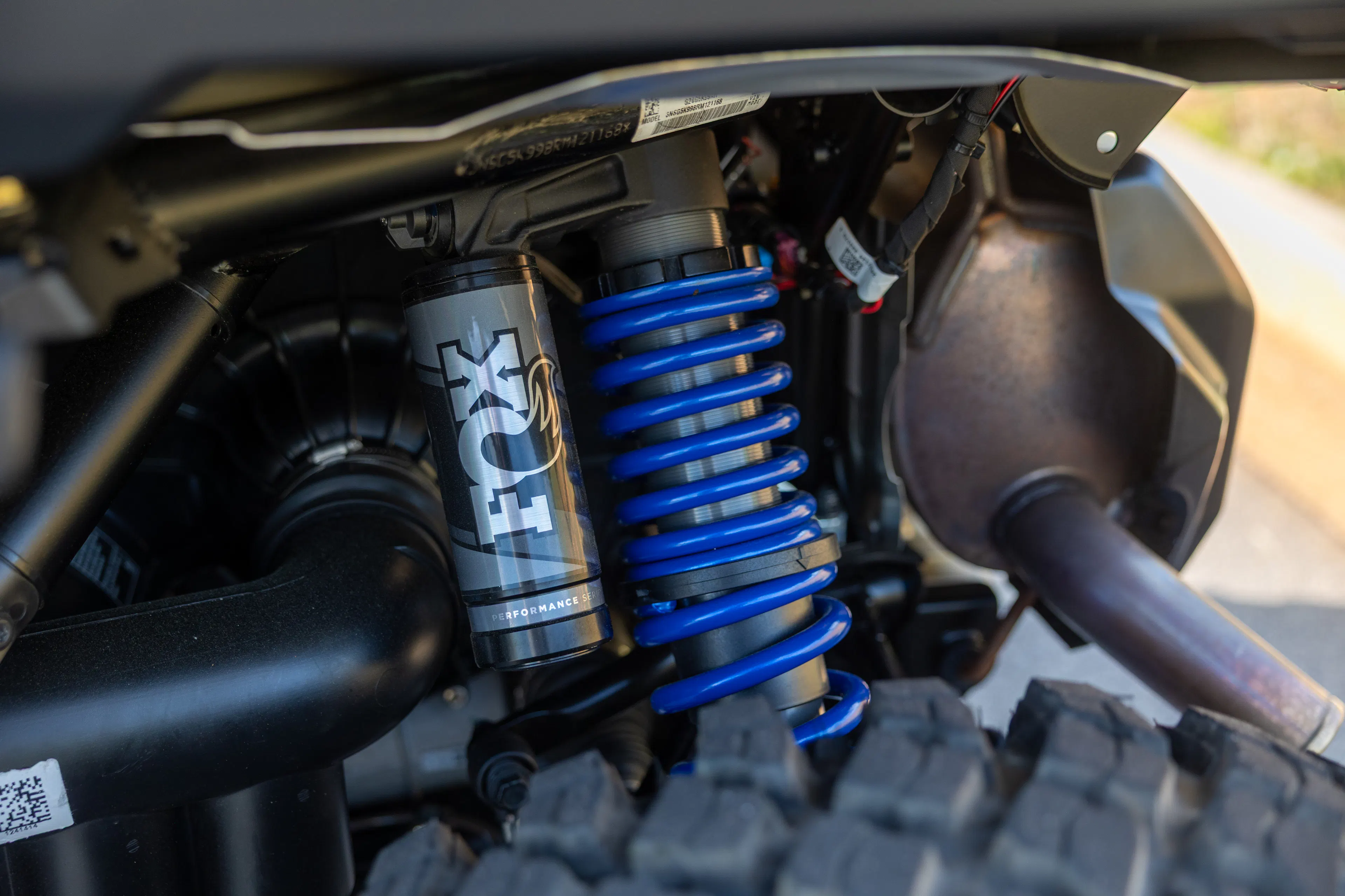 2024 Polaris Xpedition ADV 5 driver rear shock 