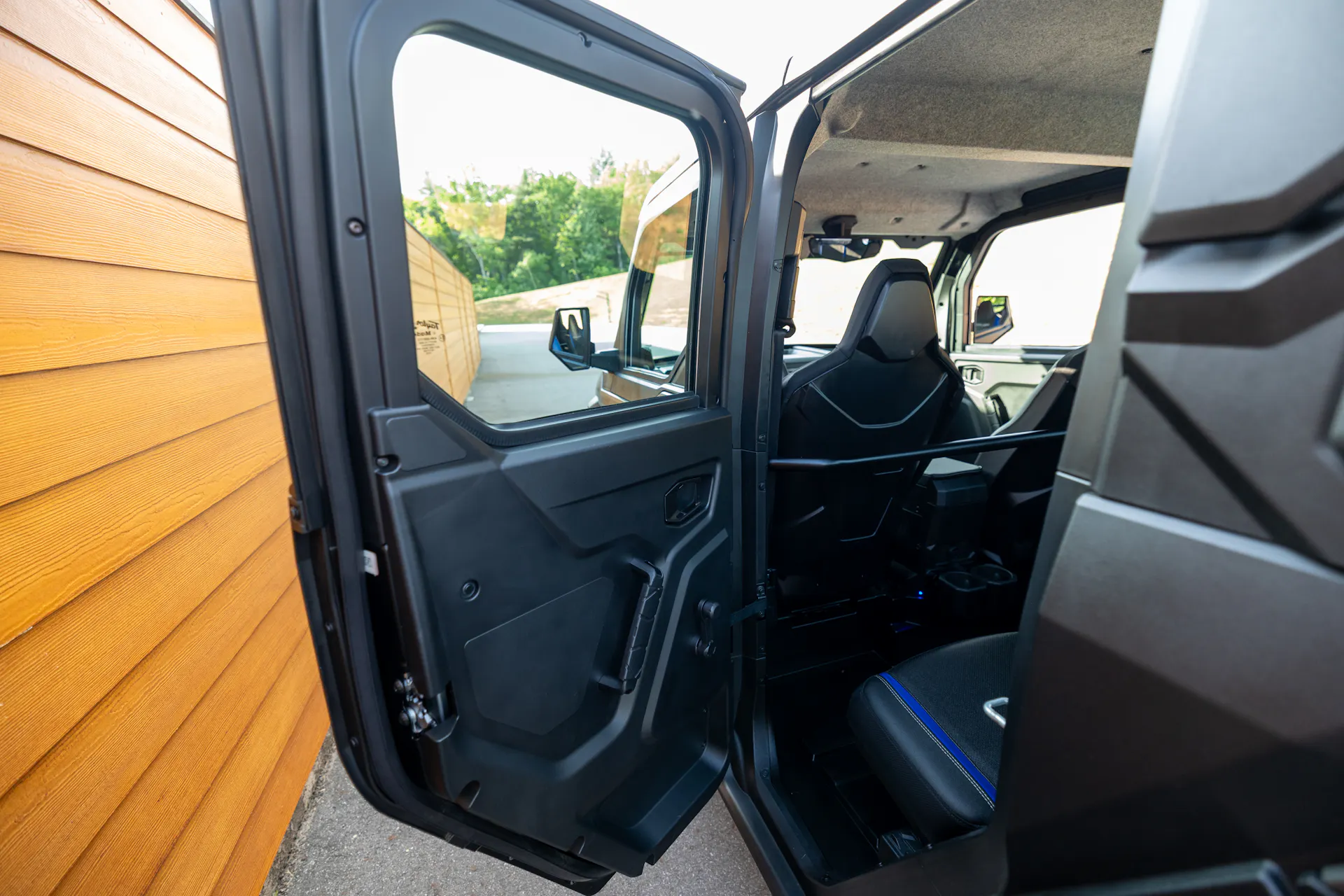 2024 Polaris Xpedition ADV 5 driver rear door open