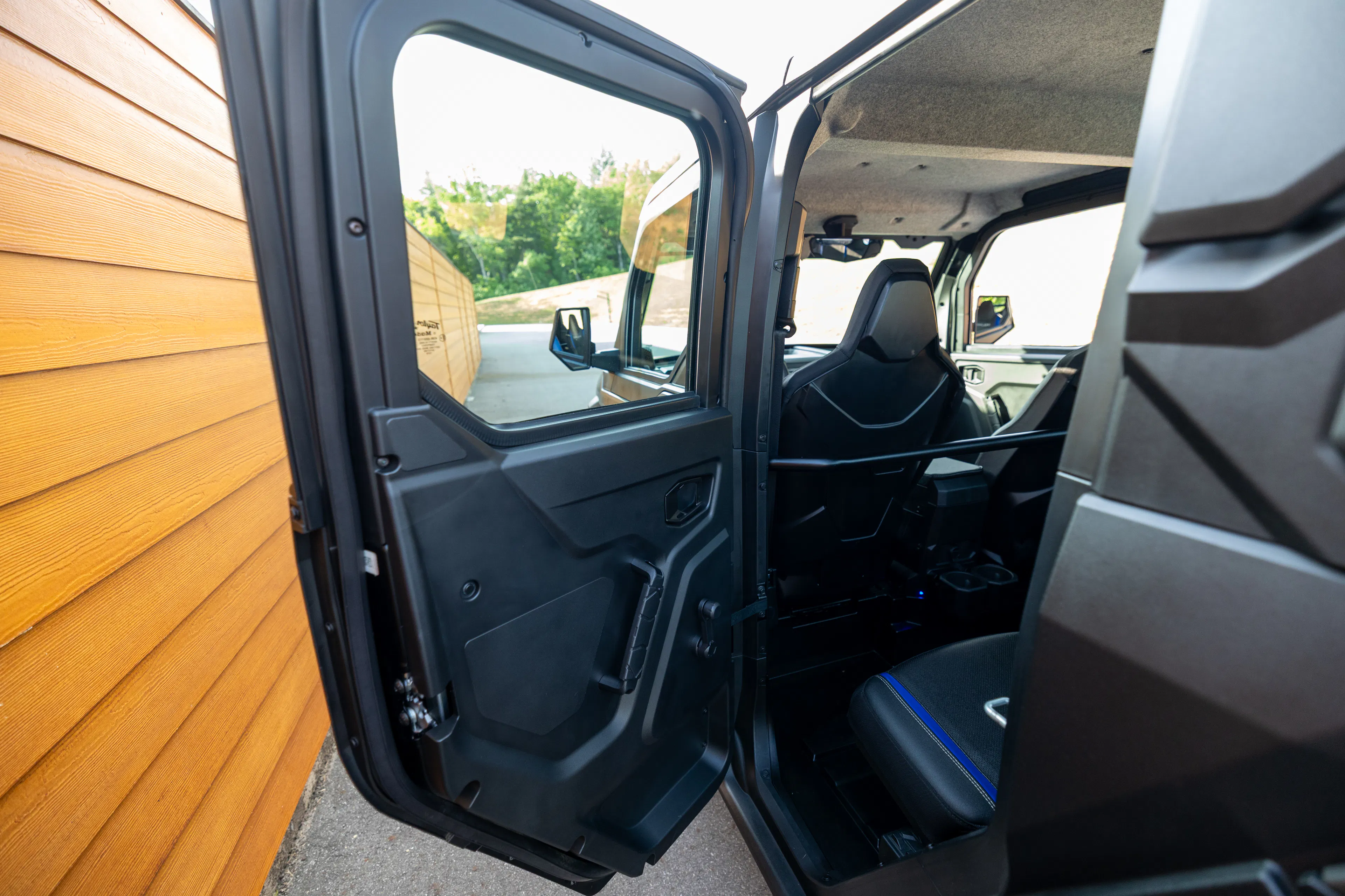 2024 Polaris Xpedition ADV 5 driver rear door open