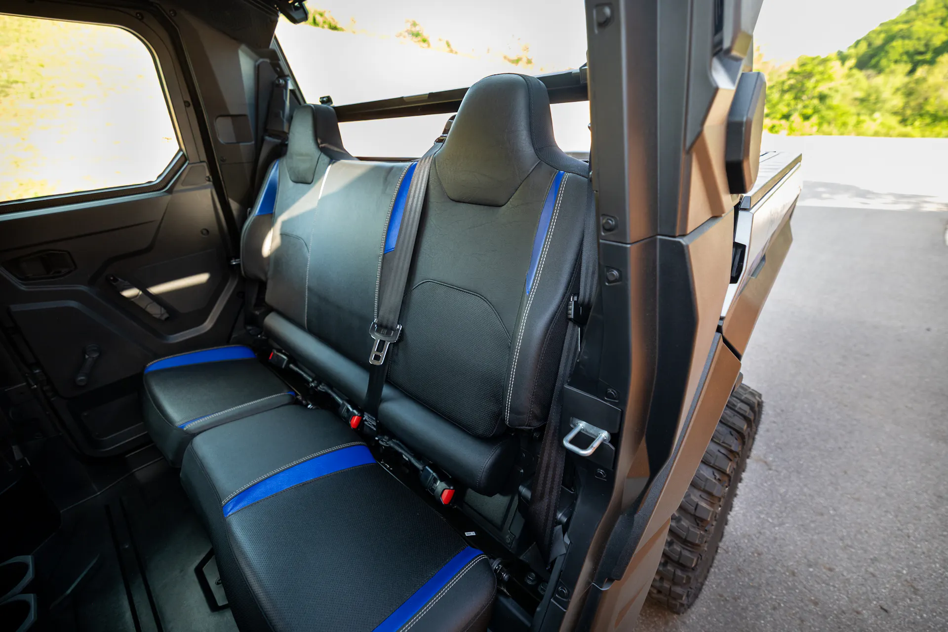 2024 Polaris Xpedition ADV 5 rear seats 2