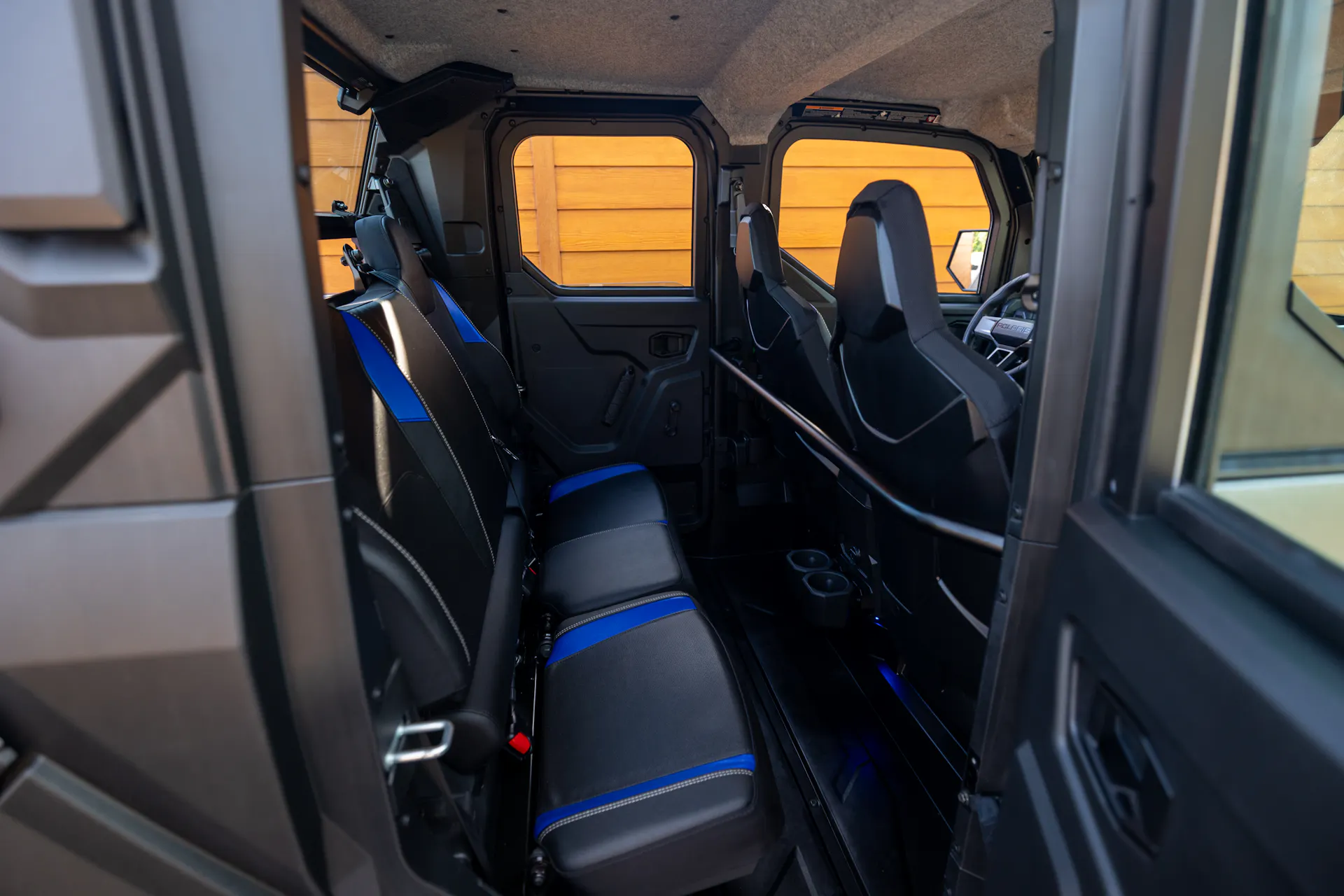 2024 Polaris Xpedition ADV 5 rear seats passenger