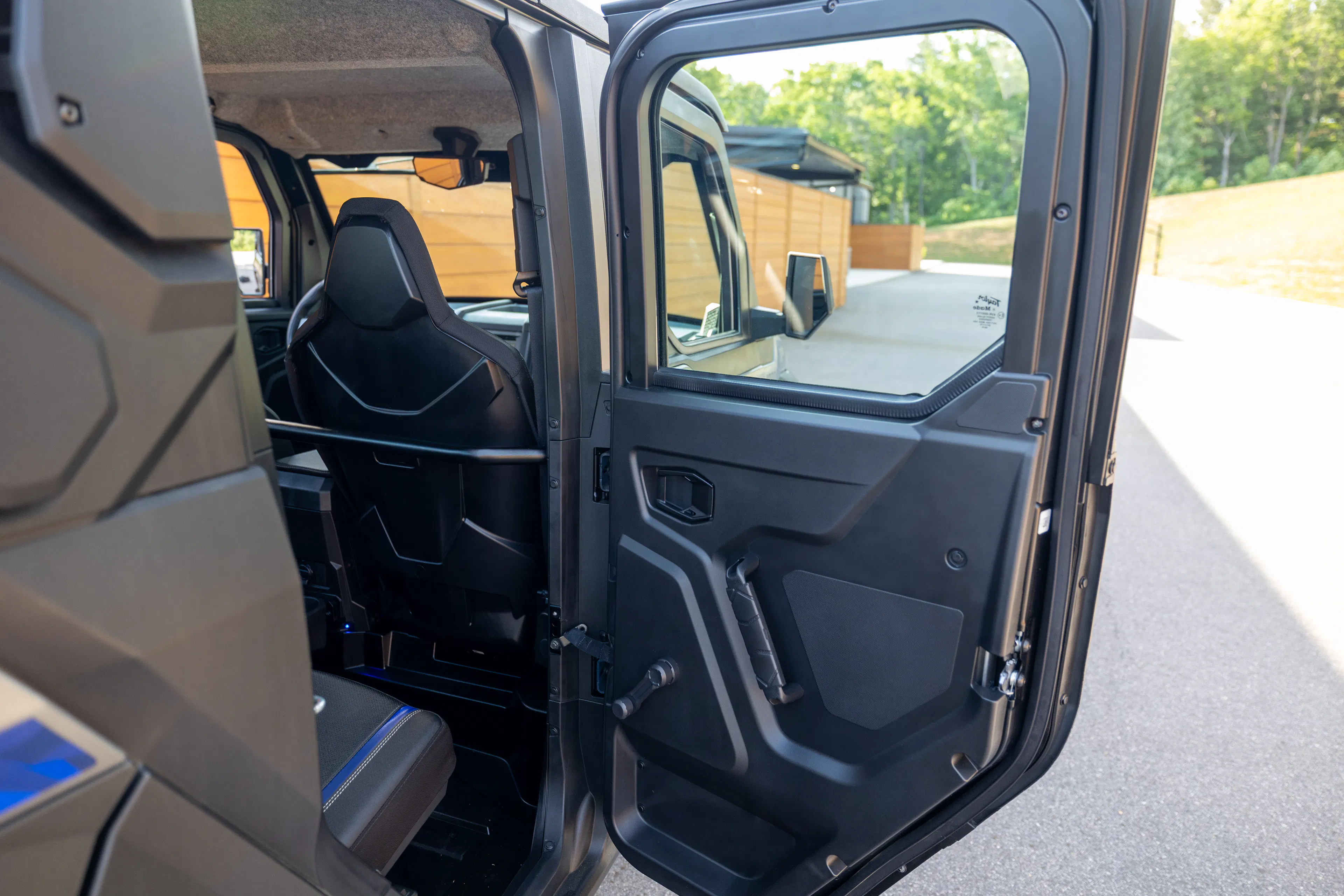 2024 Polaris Xpedition ADV 5 passenger rear door interior