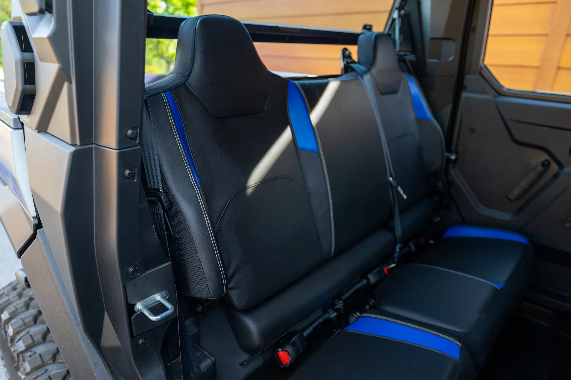 2024 Polaris Xpedition ADV 5 passenger side rear seats