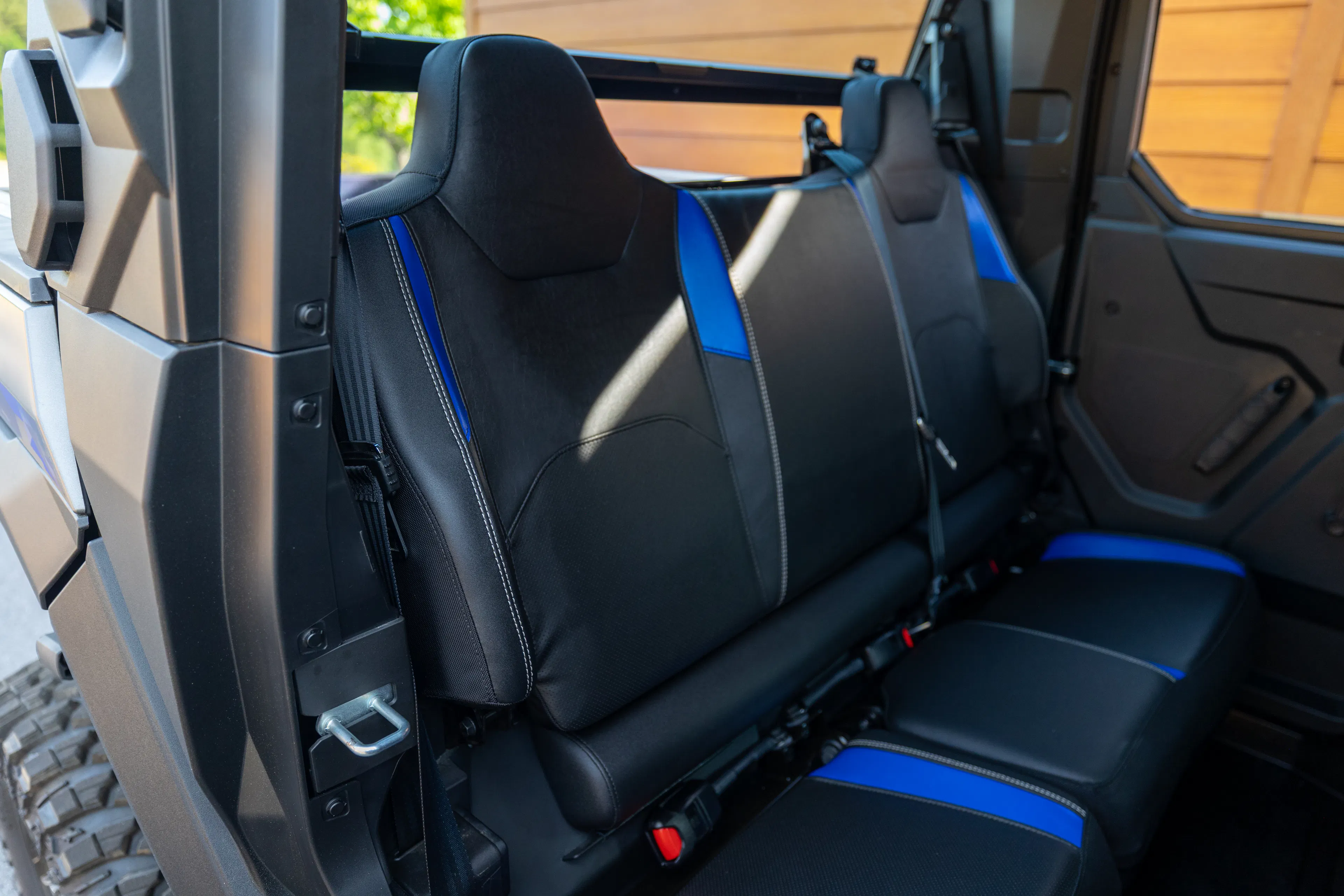 2024 Polaris Xpedition ADV 5 passenger side rear seats